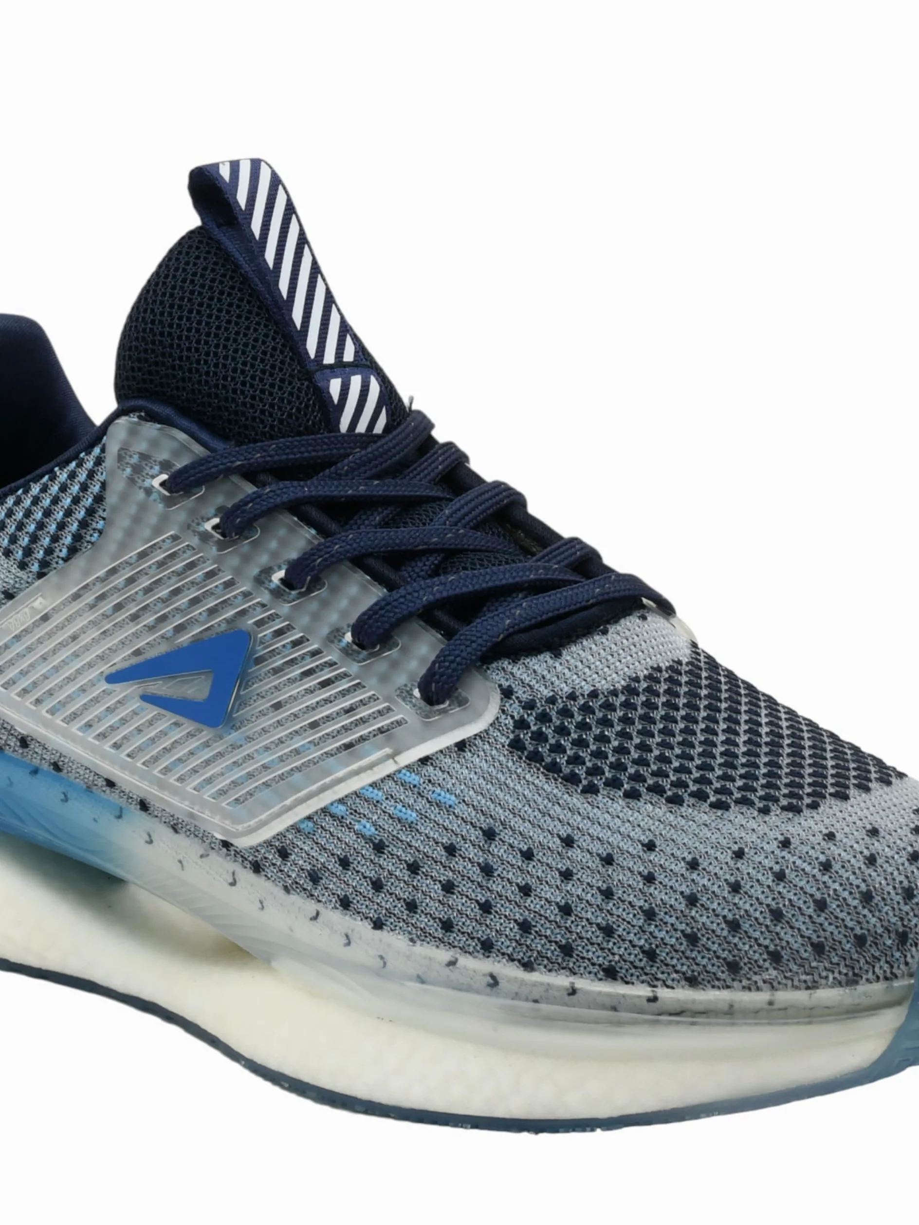 IMPAKTO Trailblazer - Tenis de correr grises para hombre, Azul y gris, 6 UK