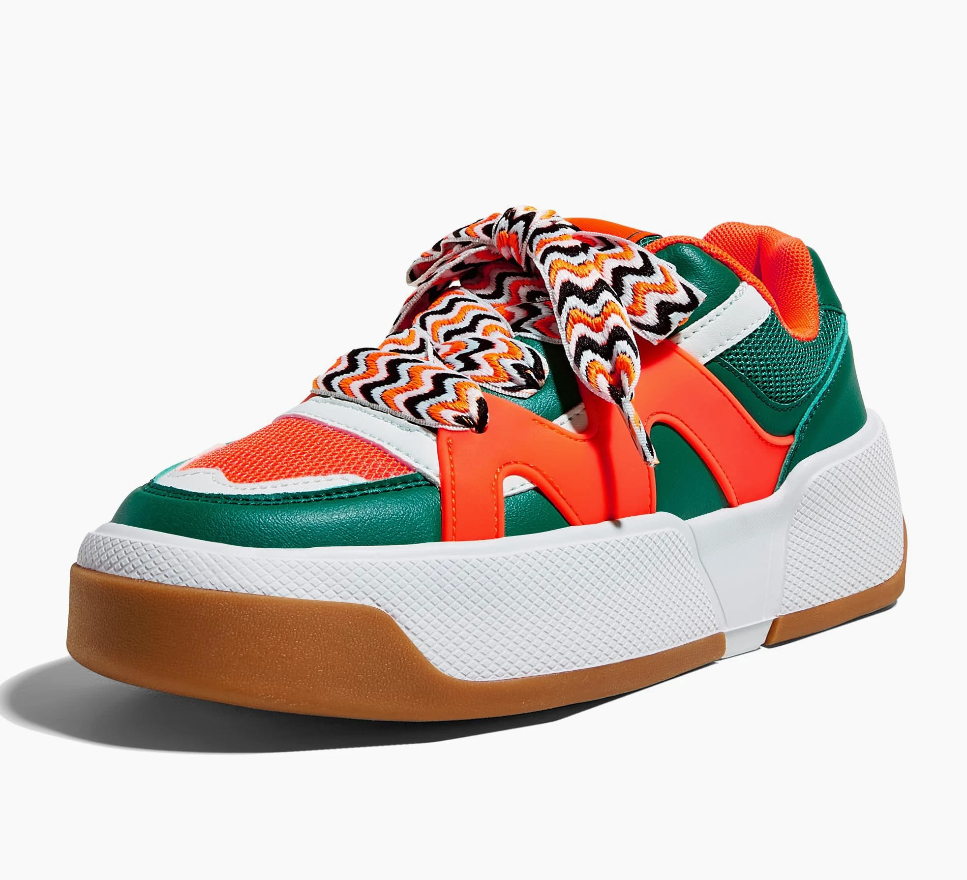LUCKY STEP Zapatillas de Moda con Plataforma para Mujer Cómodas Suela Gruesa para Caminar y Tenis