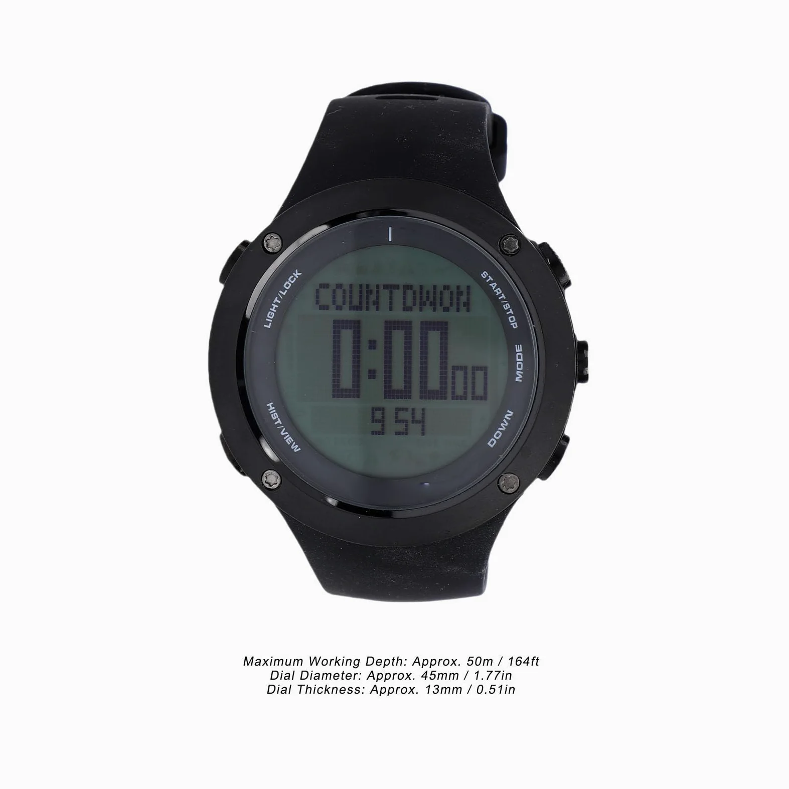 Keenso Reloj Inteligente, Reloj Inteligente de Buceo Profesional de Pulsera Deportivo para Hombres con Sensor de Profundidad y Barómetro para Buceo, Snorkel, Natación,