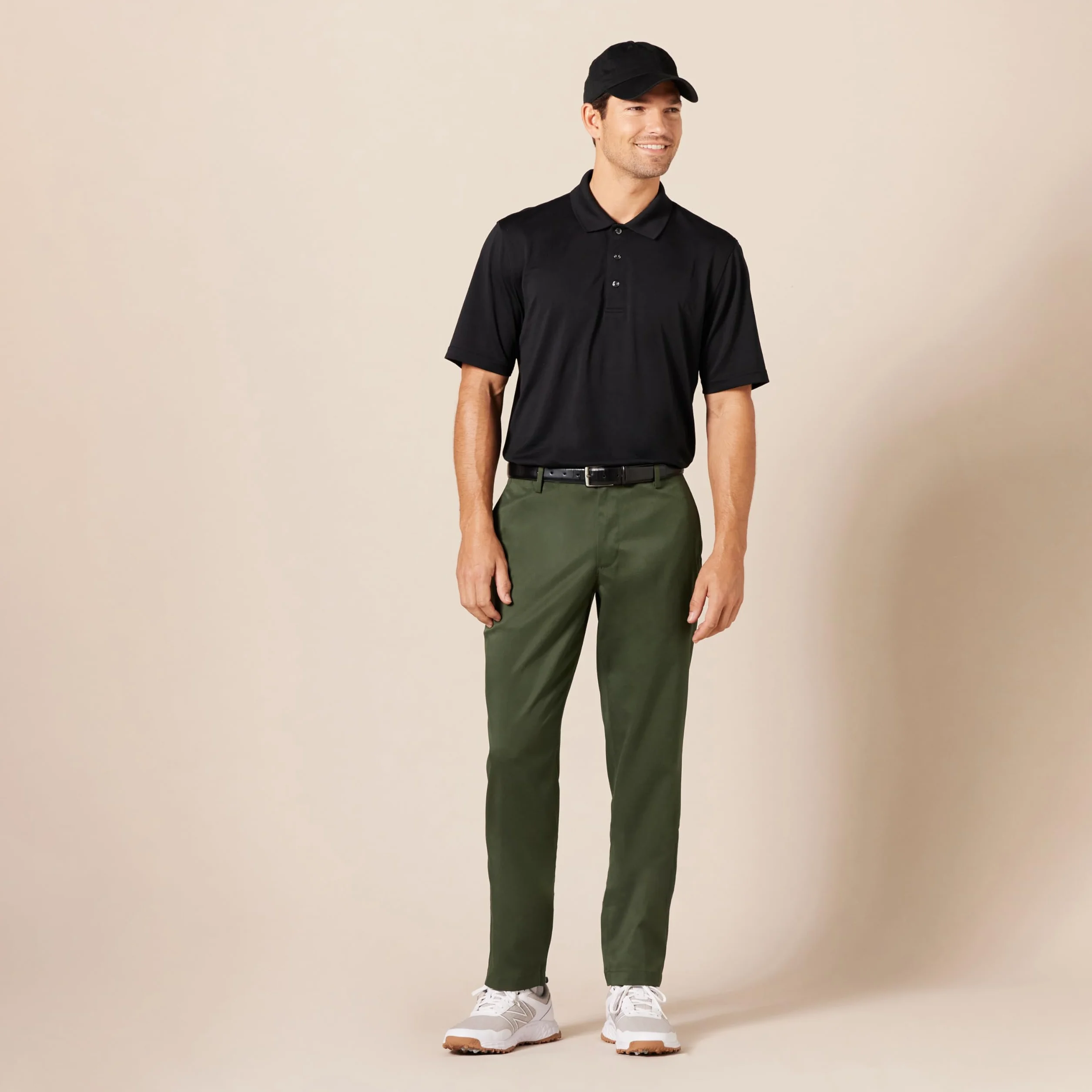 Amazon Essentials Pantalones elásticos de Golf Hombre Tallas Grandes