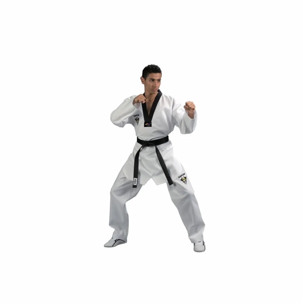 KWON TKD Traje Star Fighter Solapa Negra