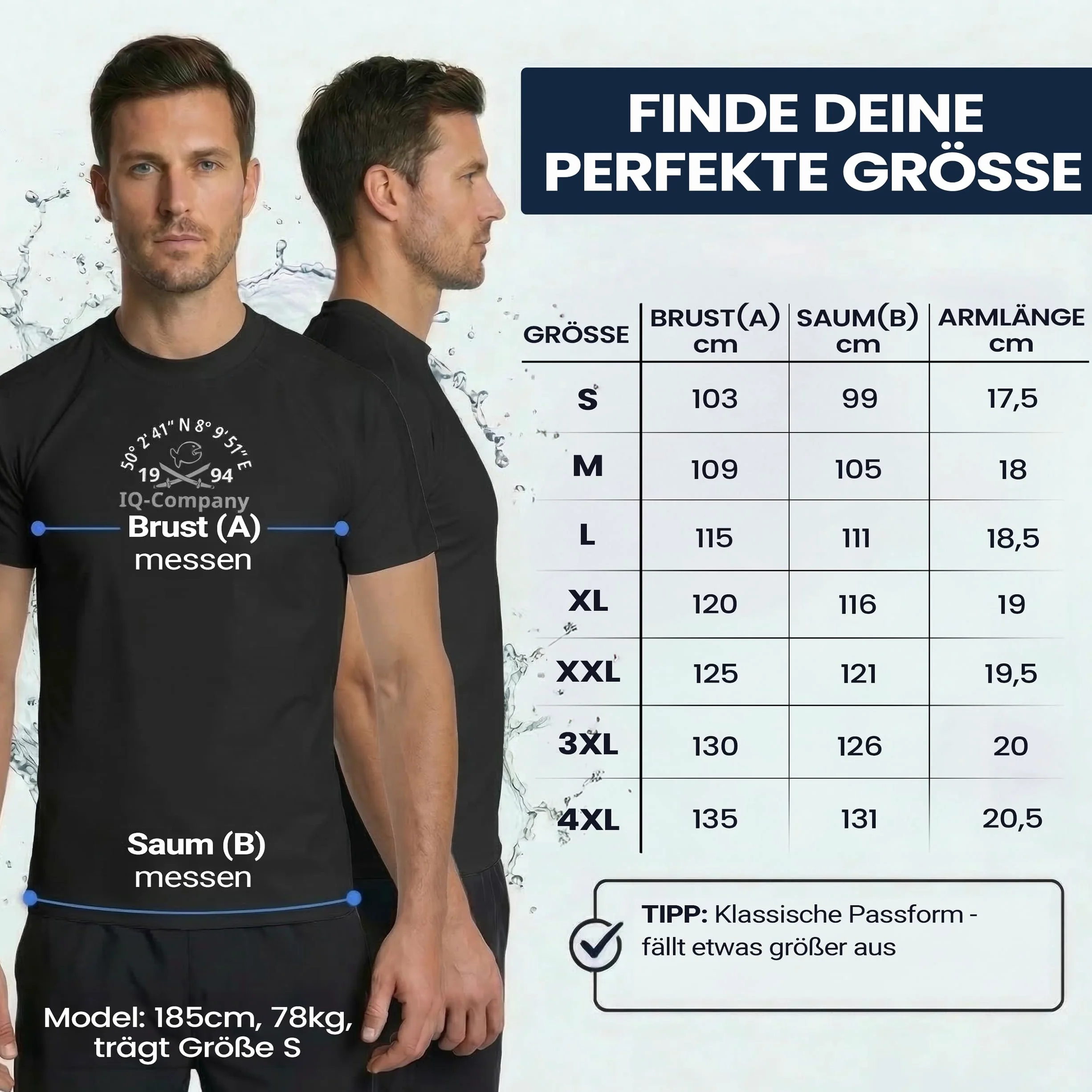 iQ-Company UV 300 - Camiseta Loose Fit, protección UV