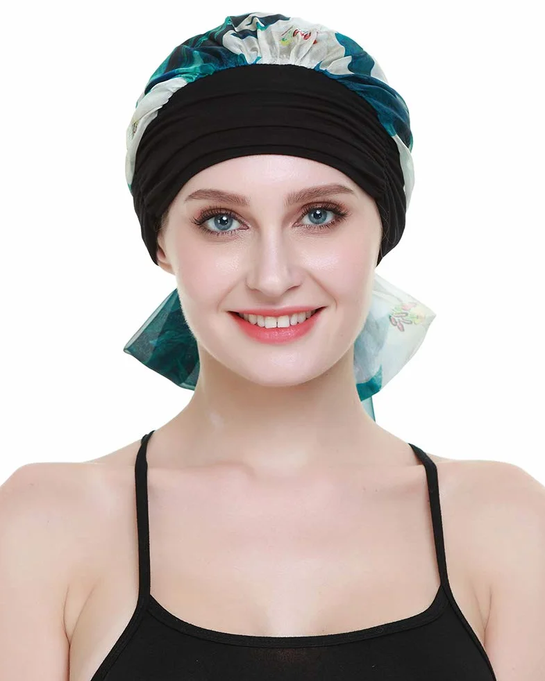 FocusCare Pañuelo de Cabeza Pre-Atado Chemo Sombrero Beanie Turbante para Cáncer