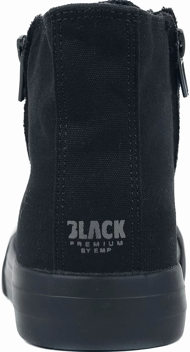 Black Premium by EMP Unisex Zapatillas Negras con Cremallera