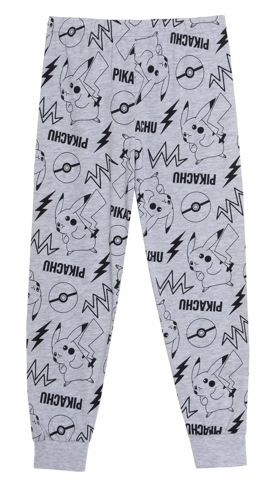 Pijama de Pokemon para niños + bata de baño para niños Pikachu a juego conjunto de pijama + bata