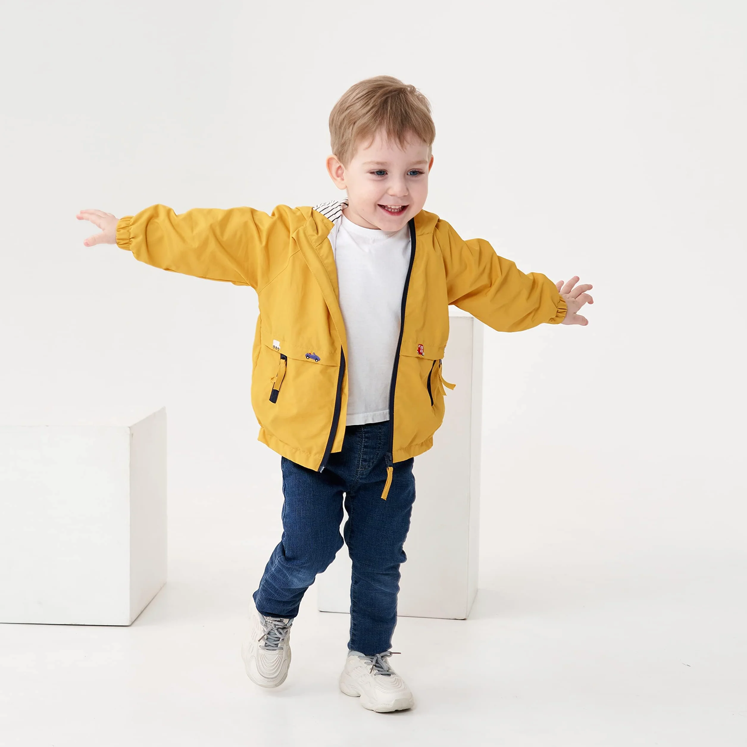 Volunboy Chaqueta Cortavientos Niños Abrigo Prueba Viento Cazadora