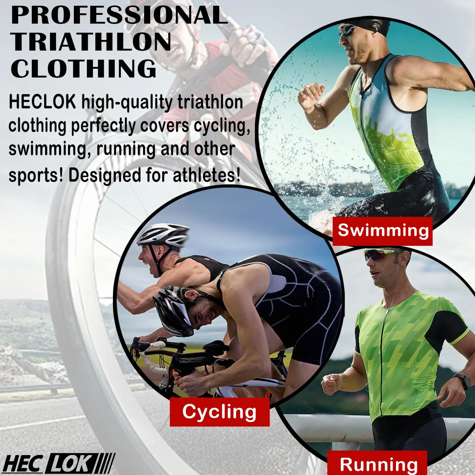 Conjunto de Traje de Triatlón de Manga Corta para Hombre,Traje de Ciclismo de Secado Rápido Mono Racing,Traje de Ciclismo Acolchado de una Pieza para,Ciclismo,Carrera,Natación