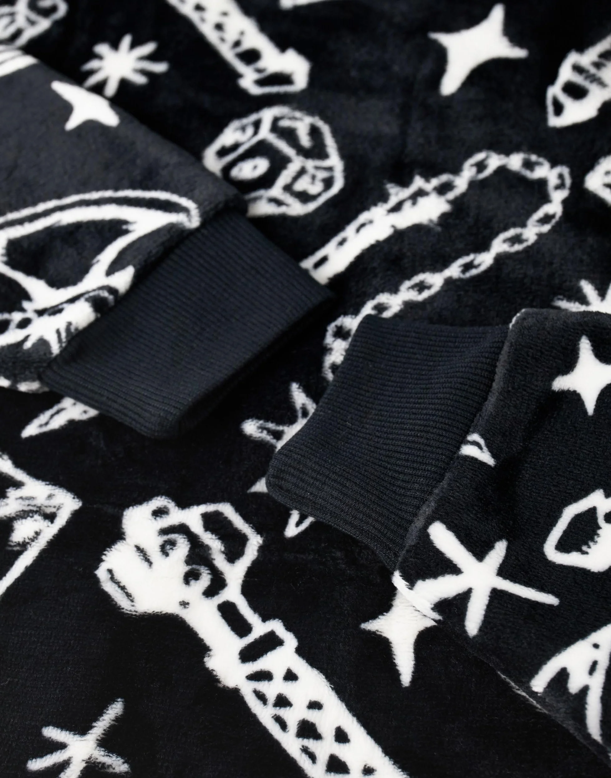 Stranger Things Sudadera con Capucha Hellfire Club Manta portátil para Adultos Negro Talla Grande