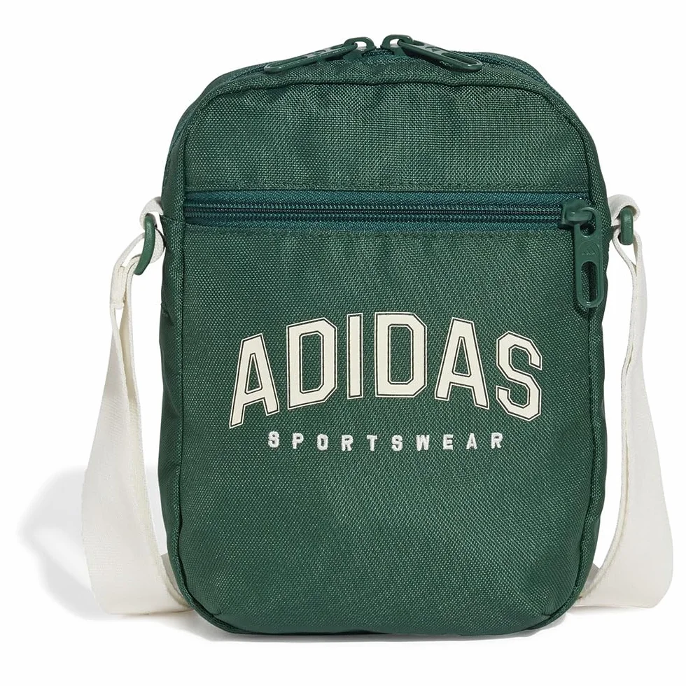 adidas Organizador unisex para adultos con estampado clásico, color verde