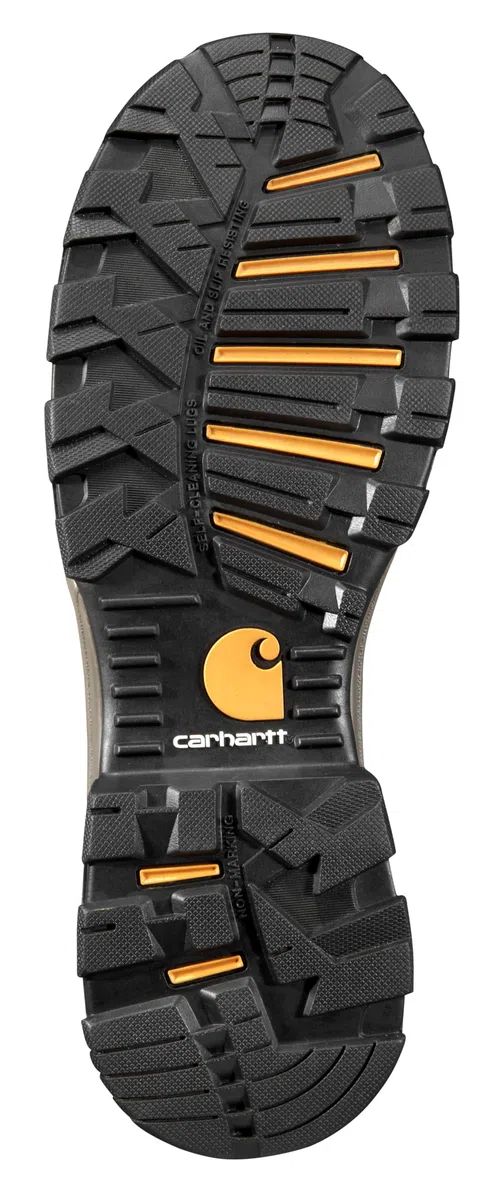 Carhartt Men's Ground Force 10" Waterproof Composite Toe CME1355 Wellington Industrial Boot, Peanut Oil Tan Leather