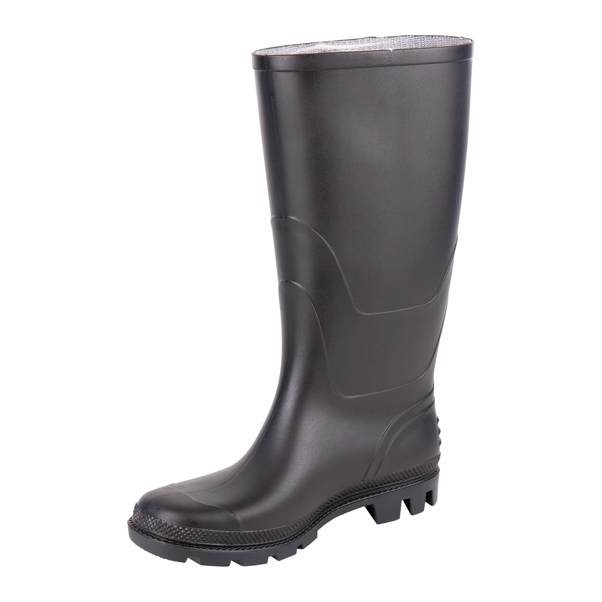 Cofan Botas de agua con caña alta | PVC | Negro | Resistentes al agua, aceites y grasas