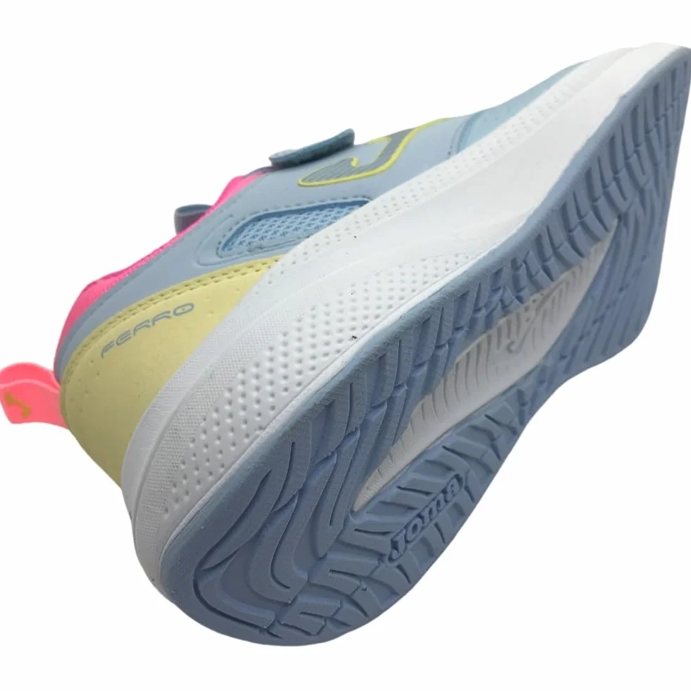 Joma - Zapatilla Deportiva Niña Ferro JR 2505 - Color Azul, Talla 34
