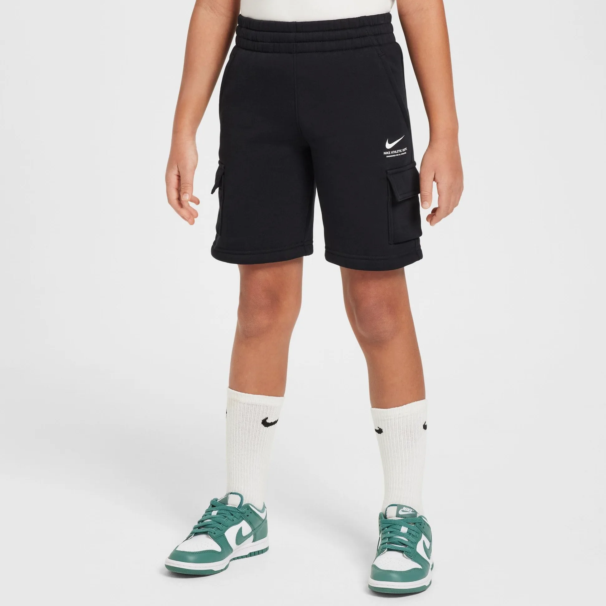 Nike B NSW SI FLC Cargo Short BB Black