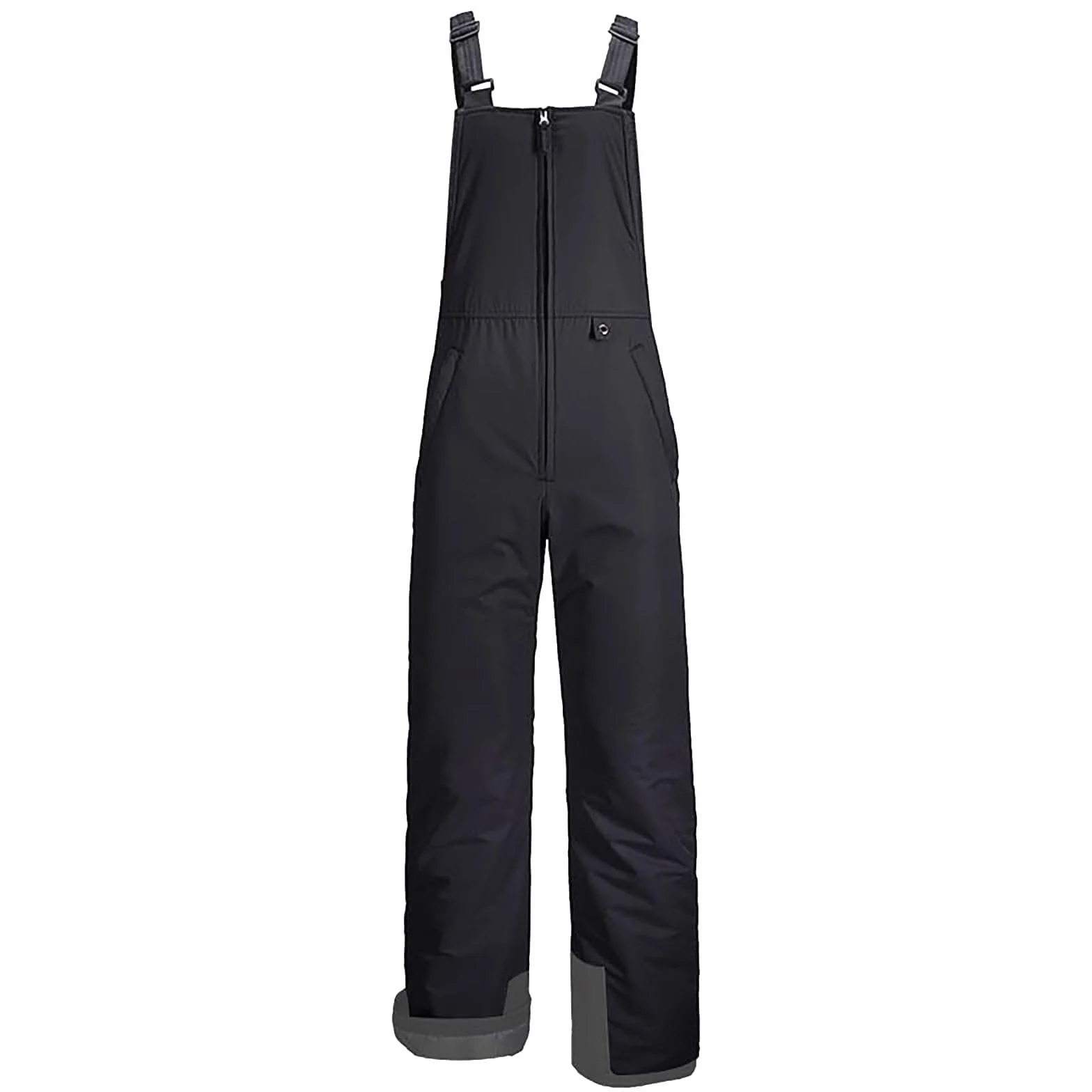 Pantalones de esquí impermeables y cálidos para niños con tirantes