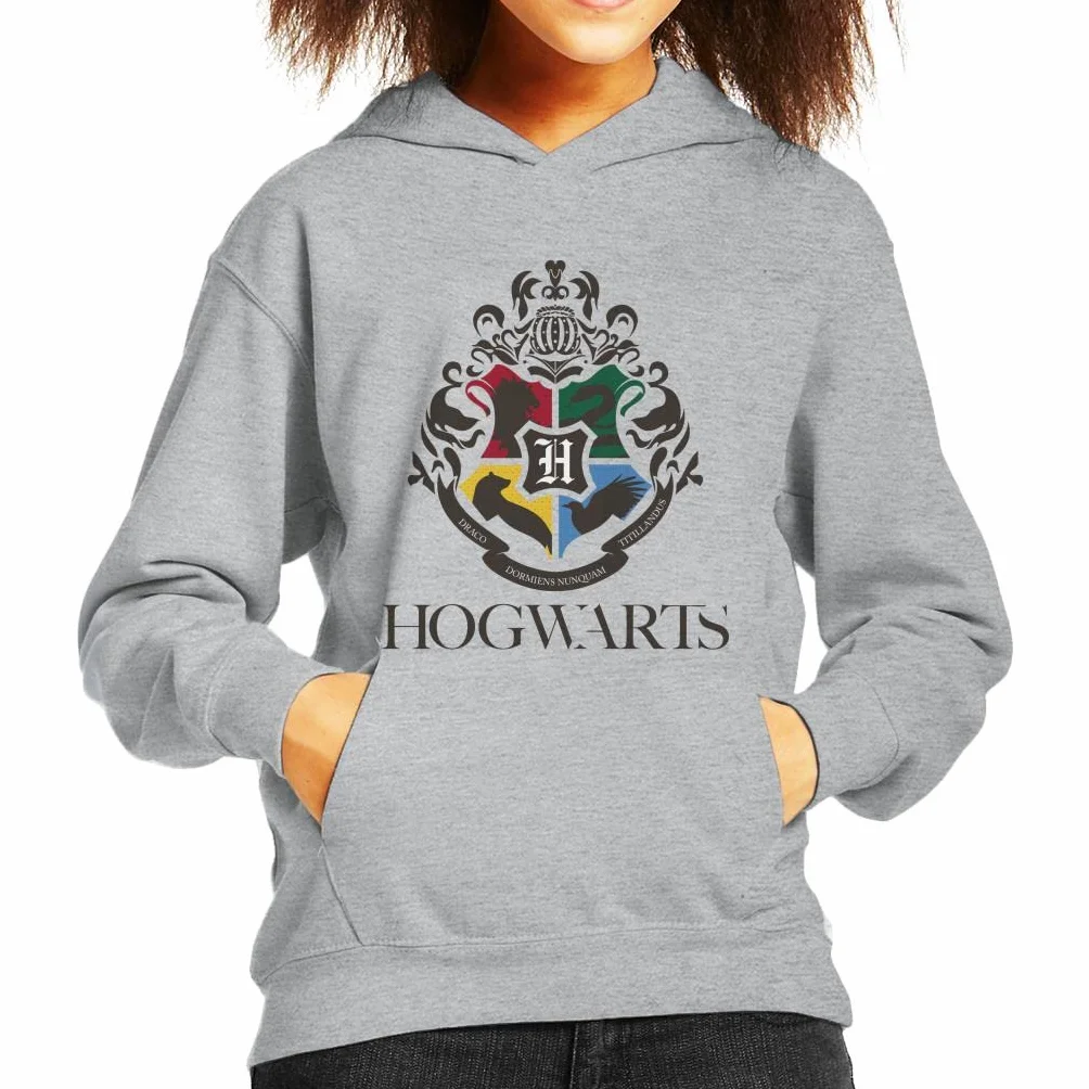 Harry Potter Hogwarts Crest Kid's Hooded Sweatshirt