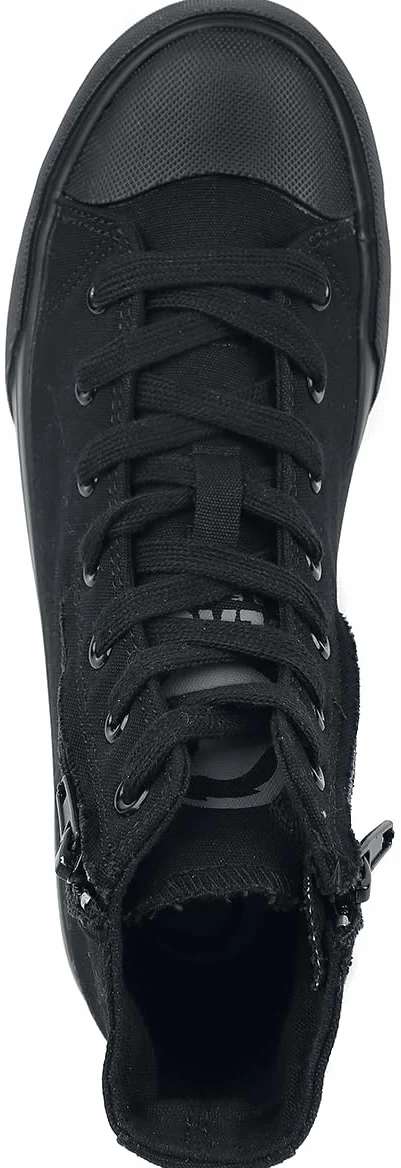Black Premium by EMP Unisex Zapatillas Negras con Cremallera