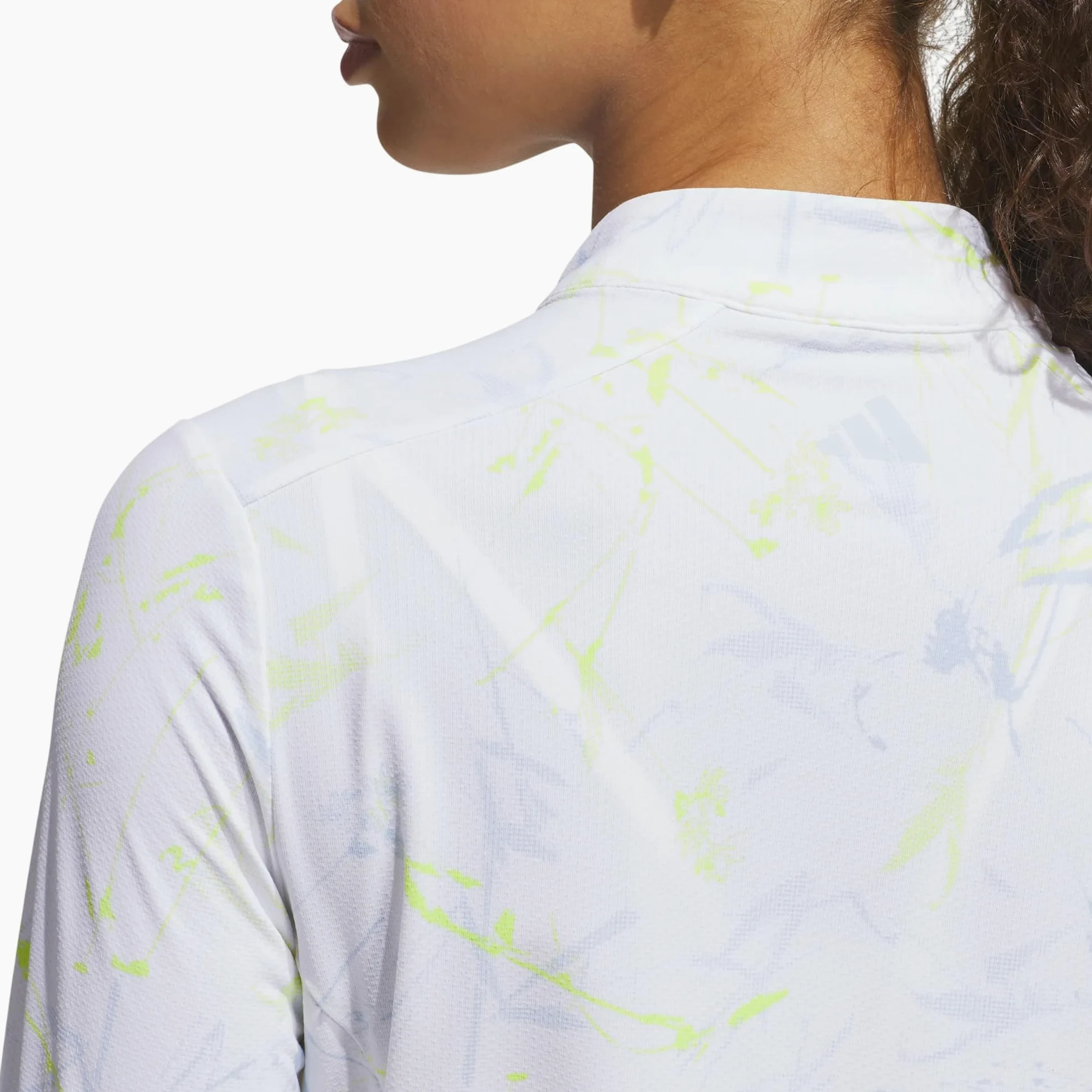 adidas Ult365 Cool Feeling Printed QZ, Sudadera de Golf con Cremallera Mujer