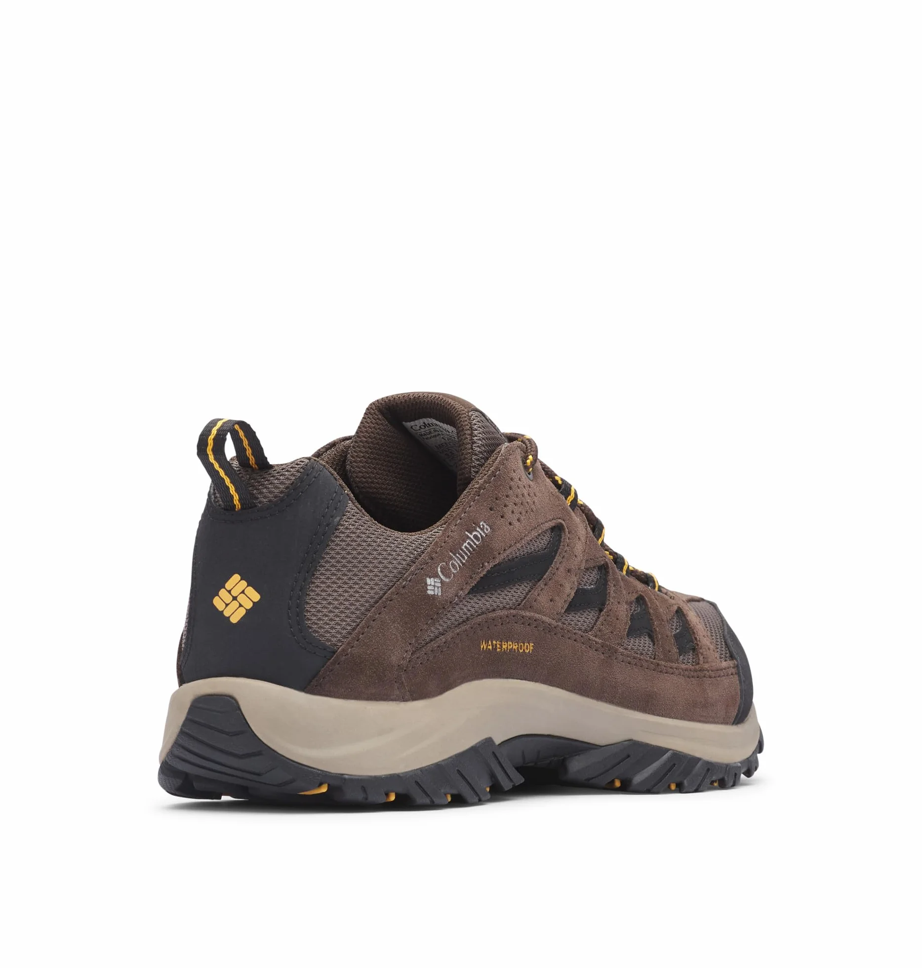 Columbia Crestwood Wp, Zapatillas De Trekking Hombre, Mud Squash, 42.5 EU