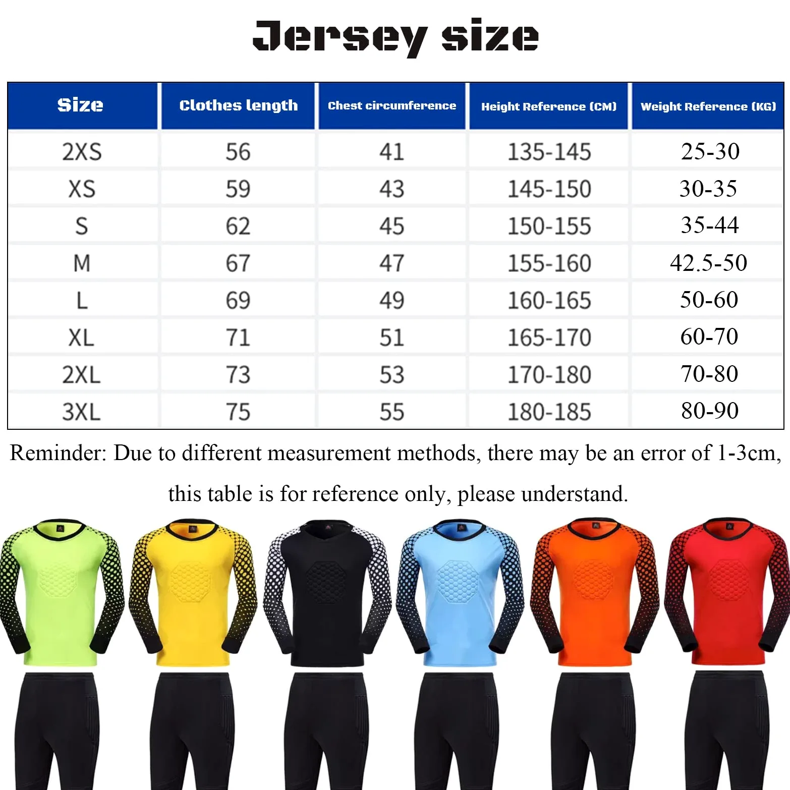 Camiseta de Portero de fútbol para niños Camisetas y Pantalones de fútbol Personalizados para Adultos con Nombre número Logotipo del Equipo Kit de fútbol Personalizado