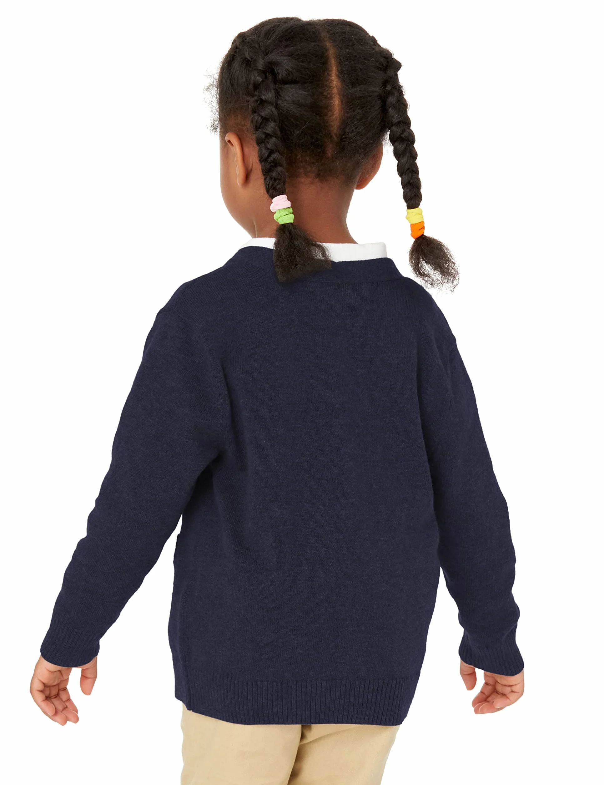 Amazon Essentials Niños Rebecas en algodón Liso