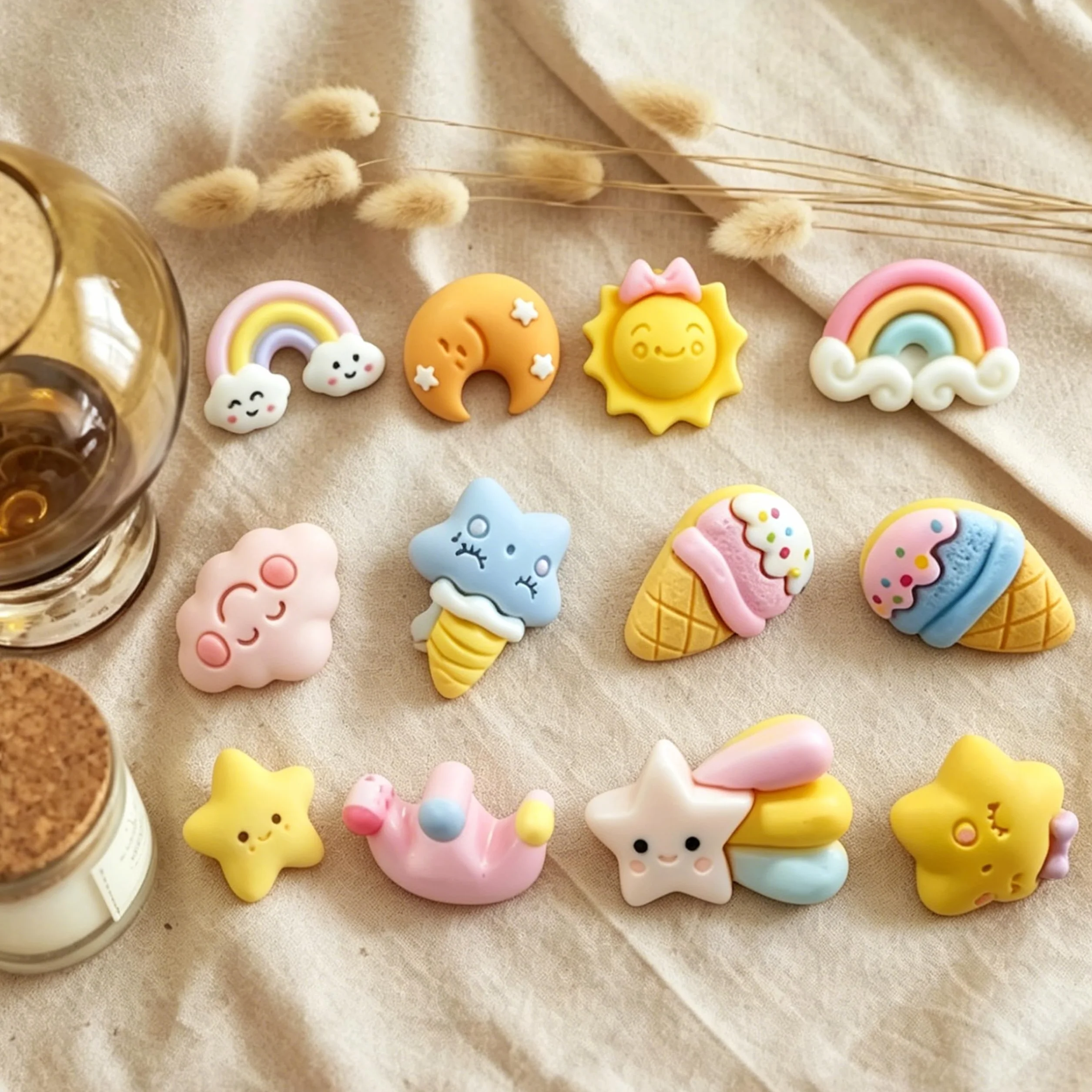 Juego de 12 piezas de charms de zapatos con purpurina, para de PVC, compatible con zuecos, sandalias, para niños, niñas, mujeres, juego de conectores para decoración individual de