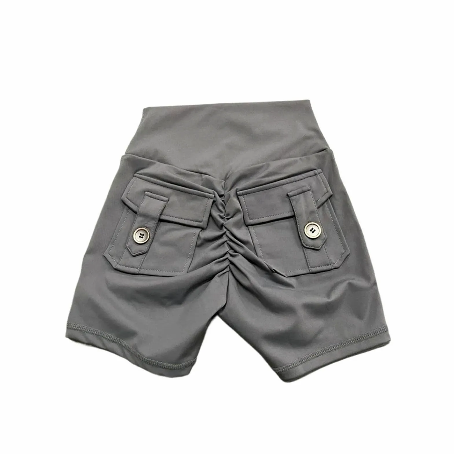 Generico Mallas Deportivas de Cintura Alta for Mujer, Pantalones Cortos Ciclismo con Efecto Push Up