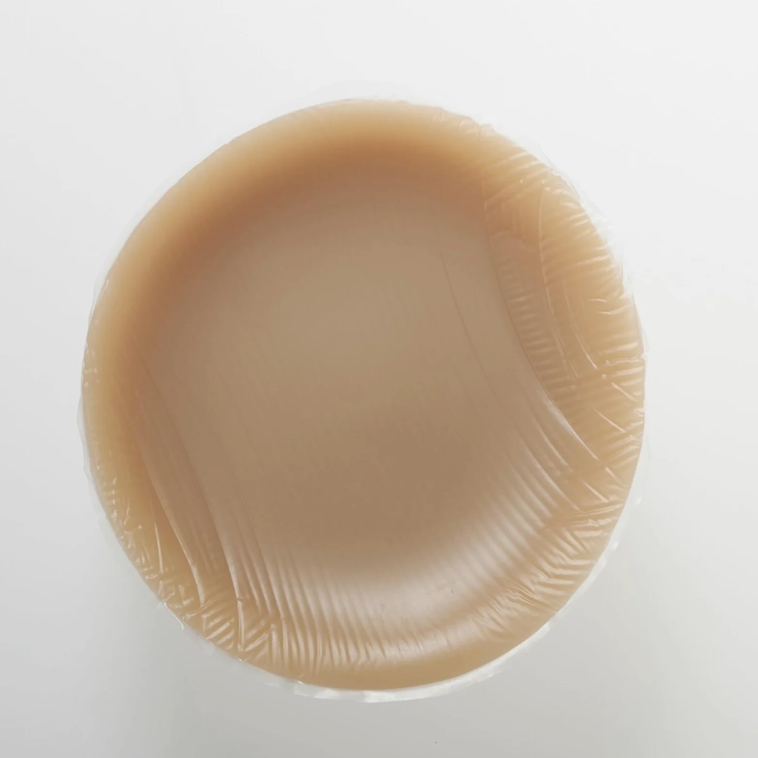Almohadillas de silicona para sujetador Almohadillas de gel para pecho Almohadillas para pecho artificial Adecuadas para Vestidos de Mastectomía Trajes de Baño Recogidos ( Color : Brown , Size : A )