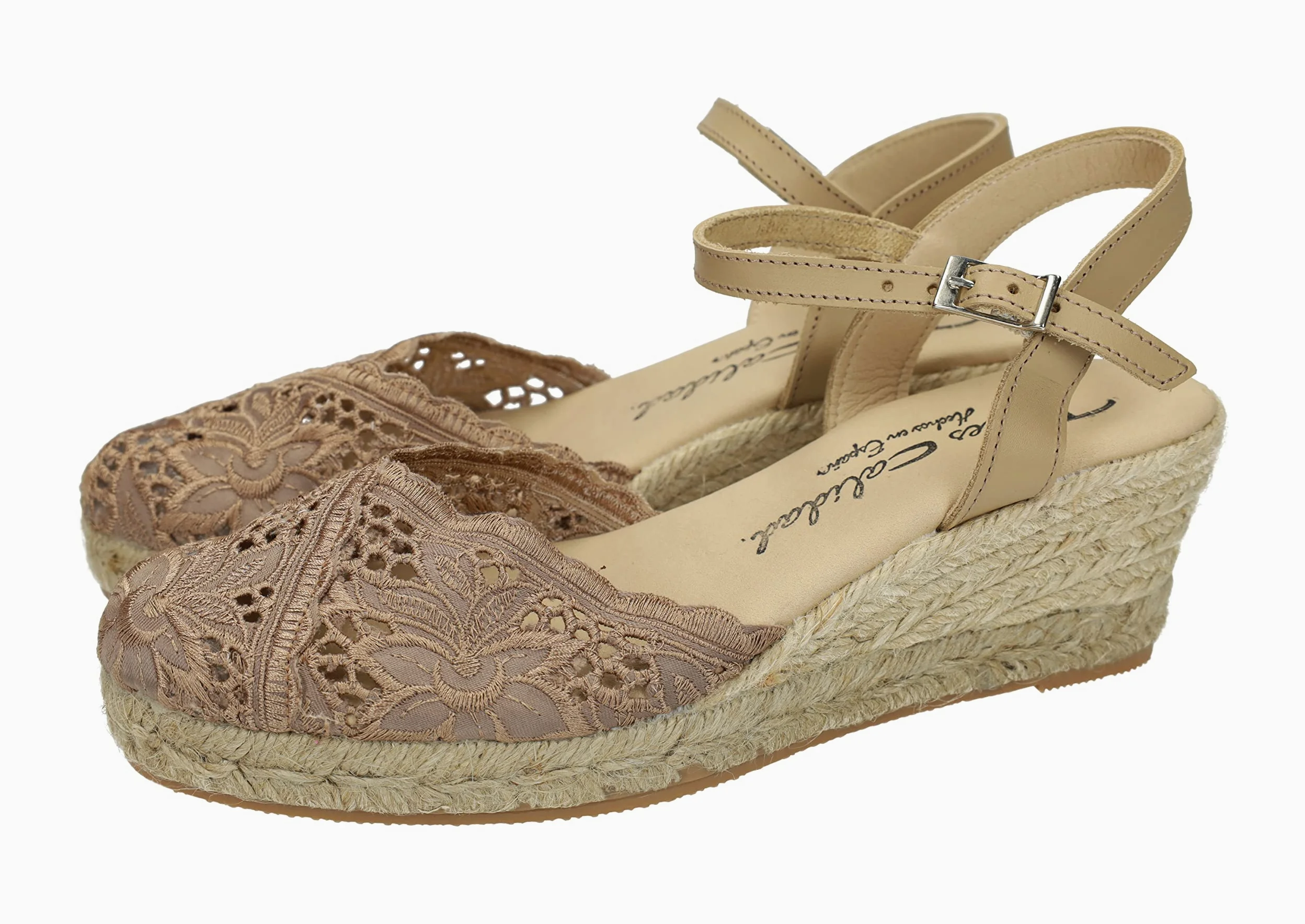 TORRES 5004 Zapatillas DE Encaje Mujer Alpargatas