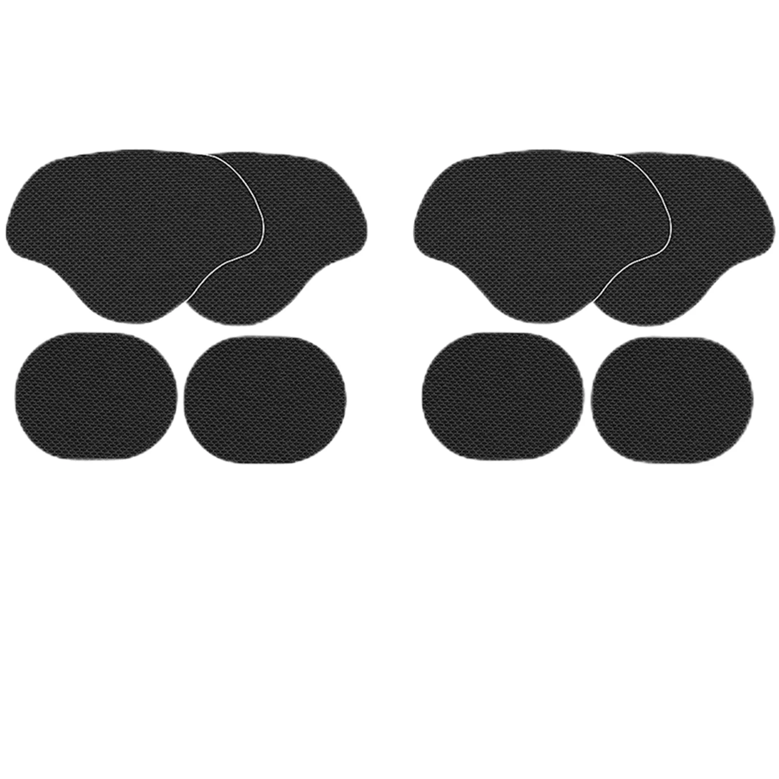 3 juegos de zapatillas deporte, reparación talón, daño lateral del zapato, parche adhesivo, uso adecuado for una amplia gama zapatos per punta e tallone di sneakers
