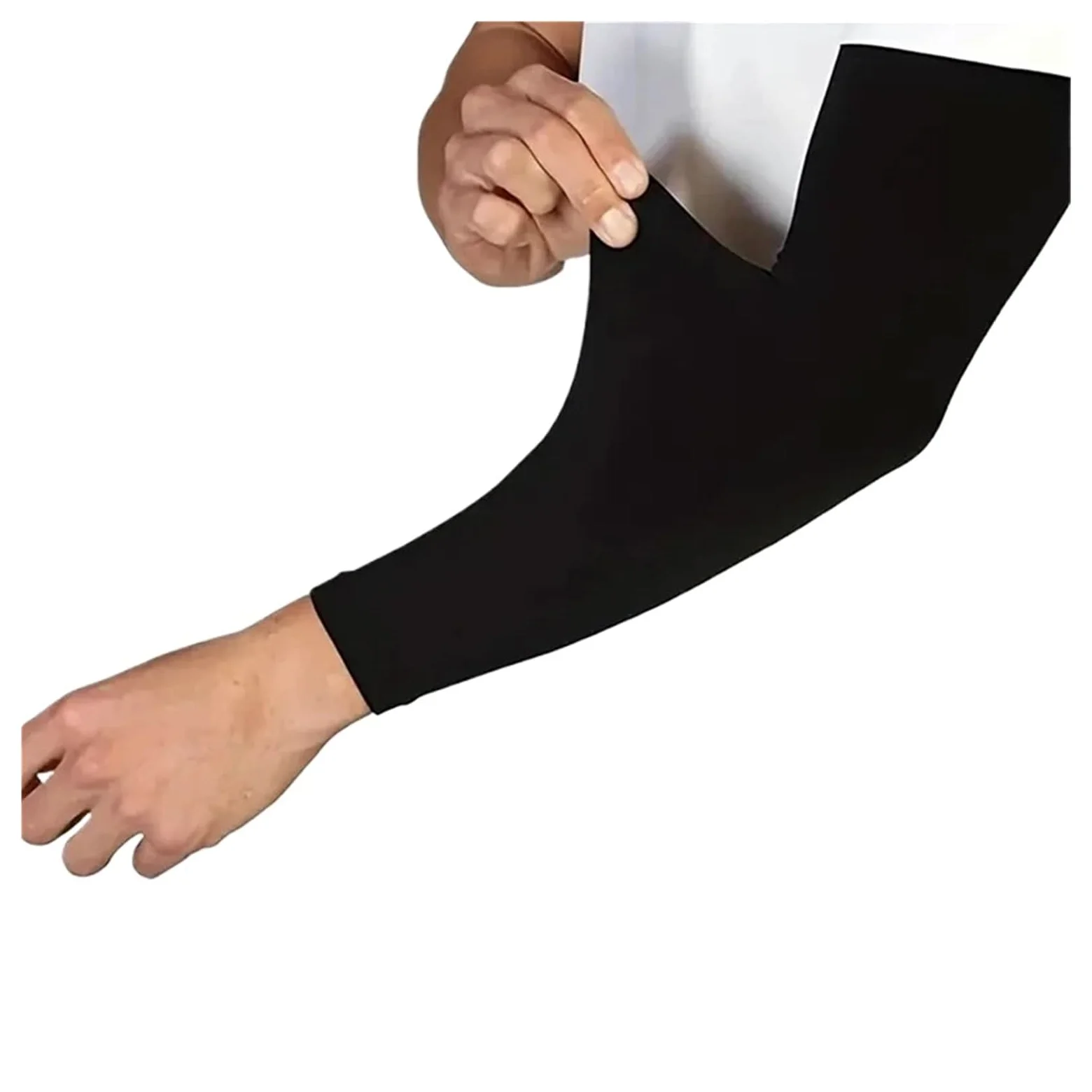 Genérico Mangas de brazo protección solar transpirables unisex for ciclismo deportes al aire libre
