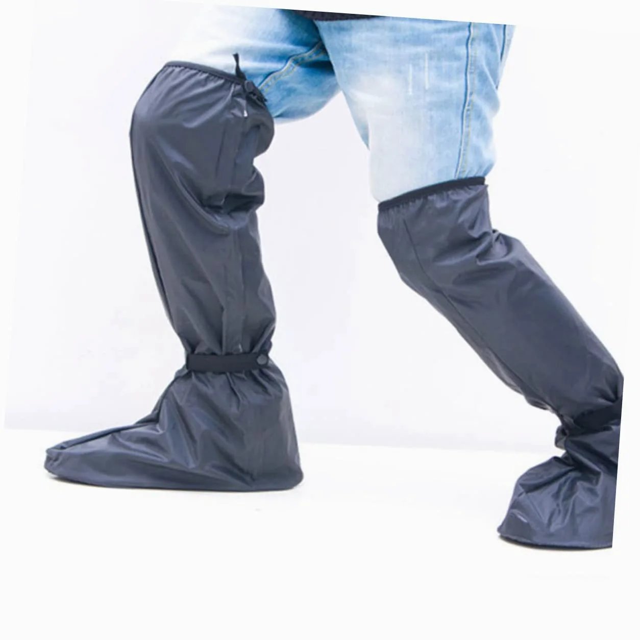 Beavorty Botas De Impermeables Cubrezapatos Protector Antideslizante Reutilizables y Plegables para Diario o Condiciones Húmedas