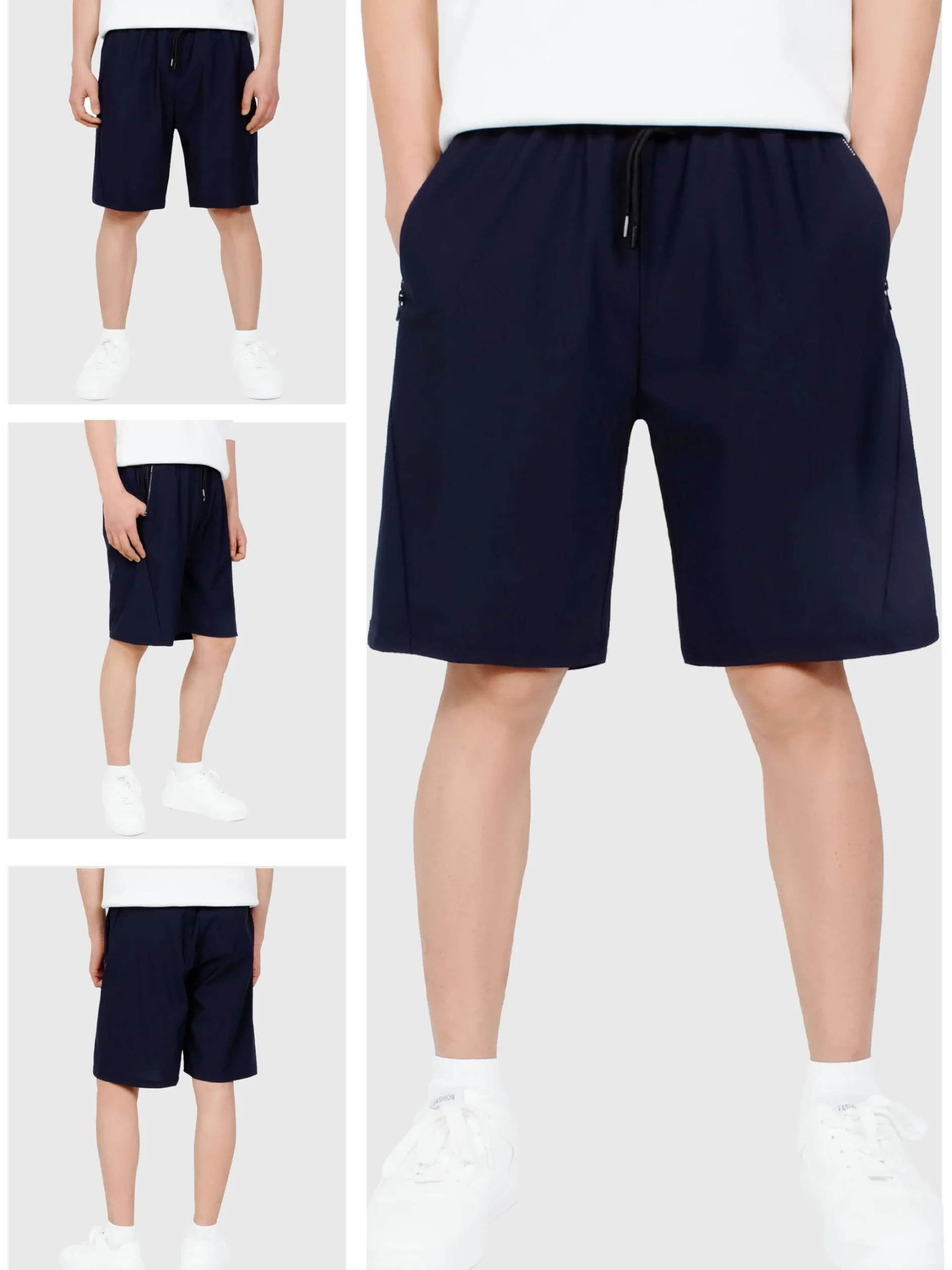 CAMLAKEE Pantalones Cortos de Secado Rápido para Niños, Deportes de Verano