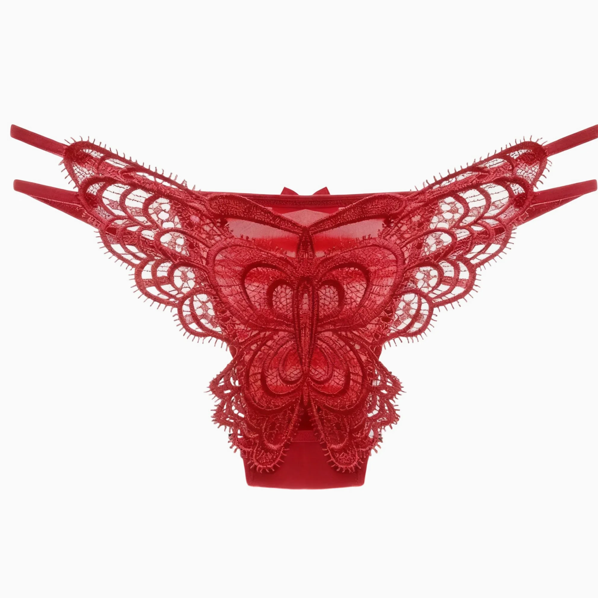Bragas de Encaje con Lazo Lateral para Mujer, Cintura Baja, Ajustable, Tanga de Malla