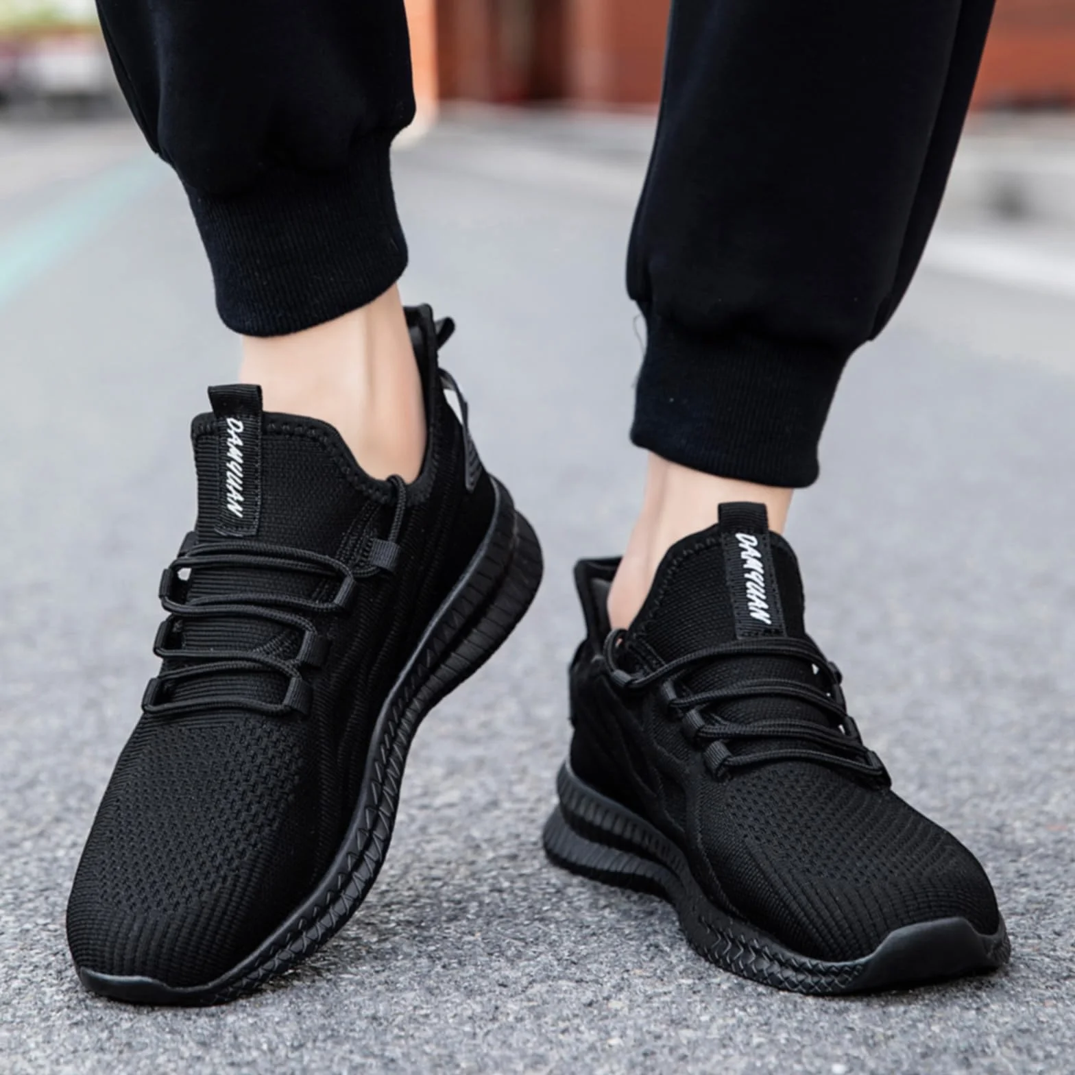 Oltyutc Zapatillas de Running para Hombre Transpirables Running Zapatos para Correr Gimnasio Deportives Transpirables Atlético Trekking Ejército