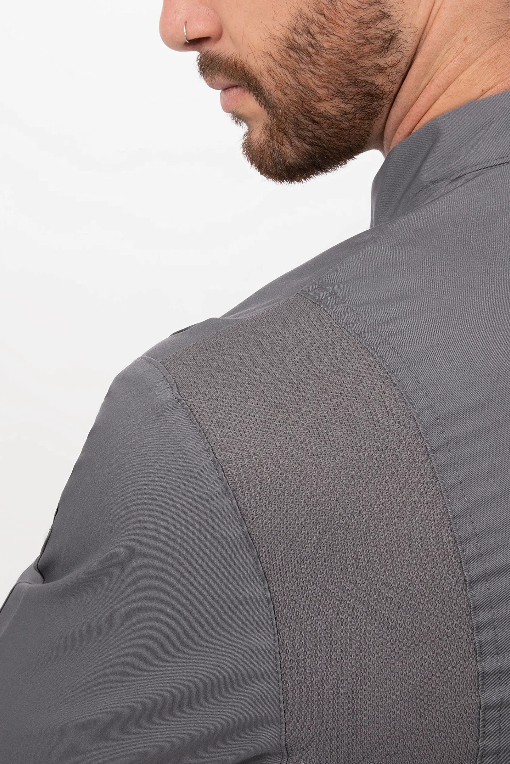 Chef Works Abrigo de Chef Lansing chefs-chamarras Hombre (Pack de 1)