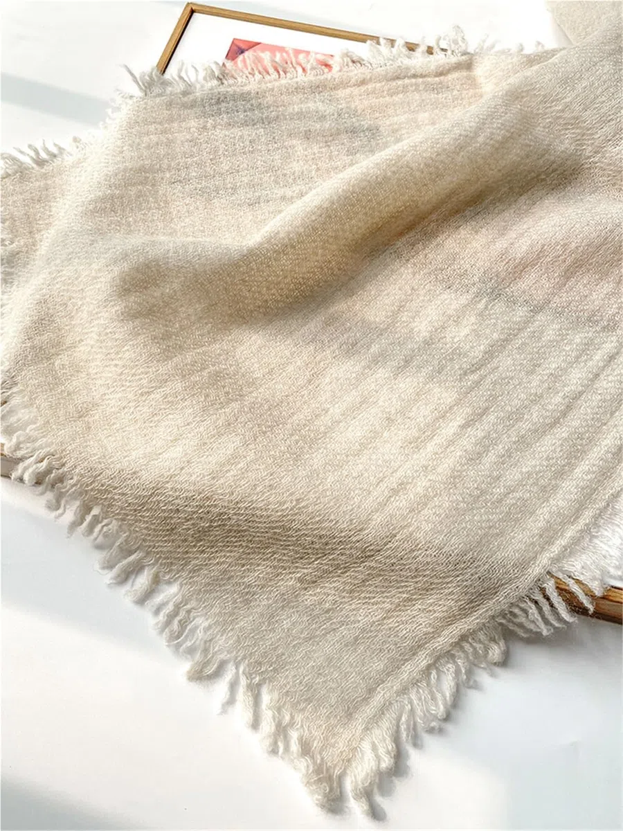 Bufanda para mujer, cálida, suave, de diferentes colores, para otoño e invierno, cálida bufanda de cachemira para hombre y mujer