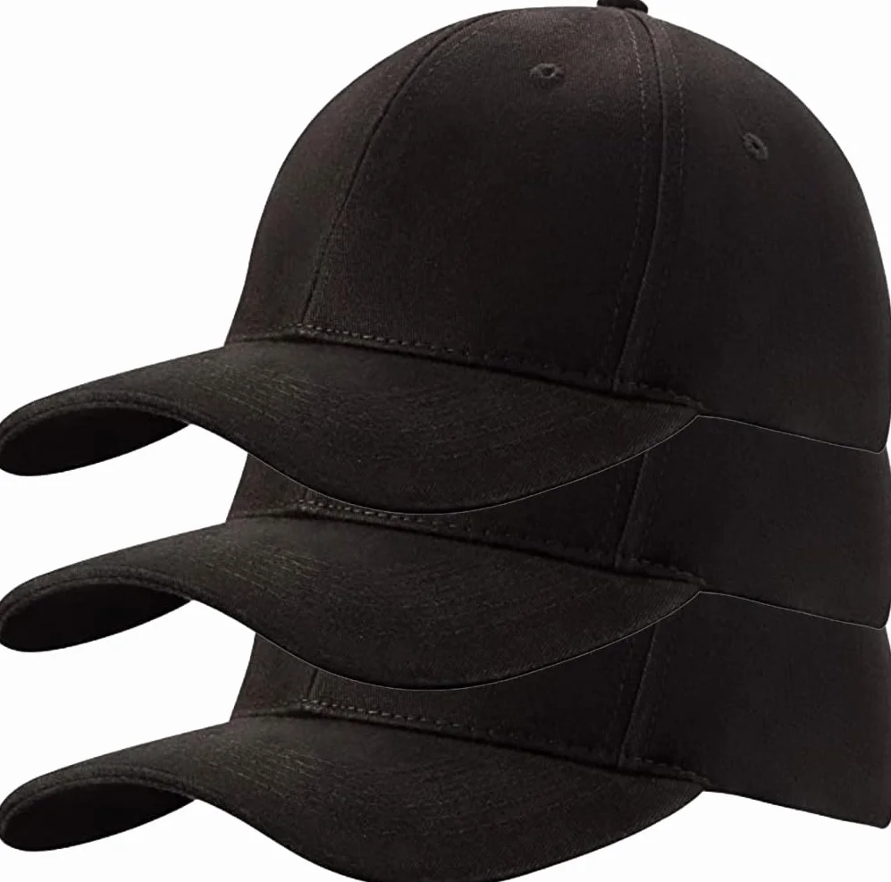 Gorras de béisbol 100% algodón para hombre y mujer clásicas