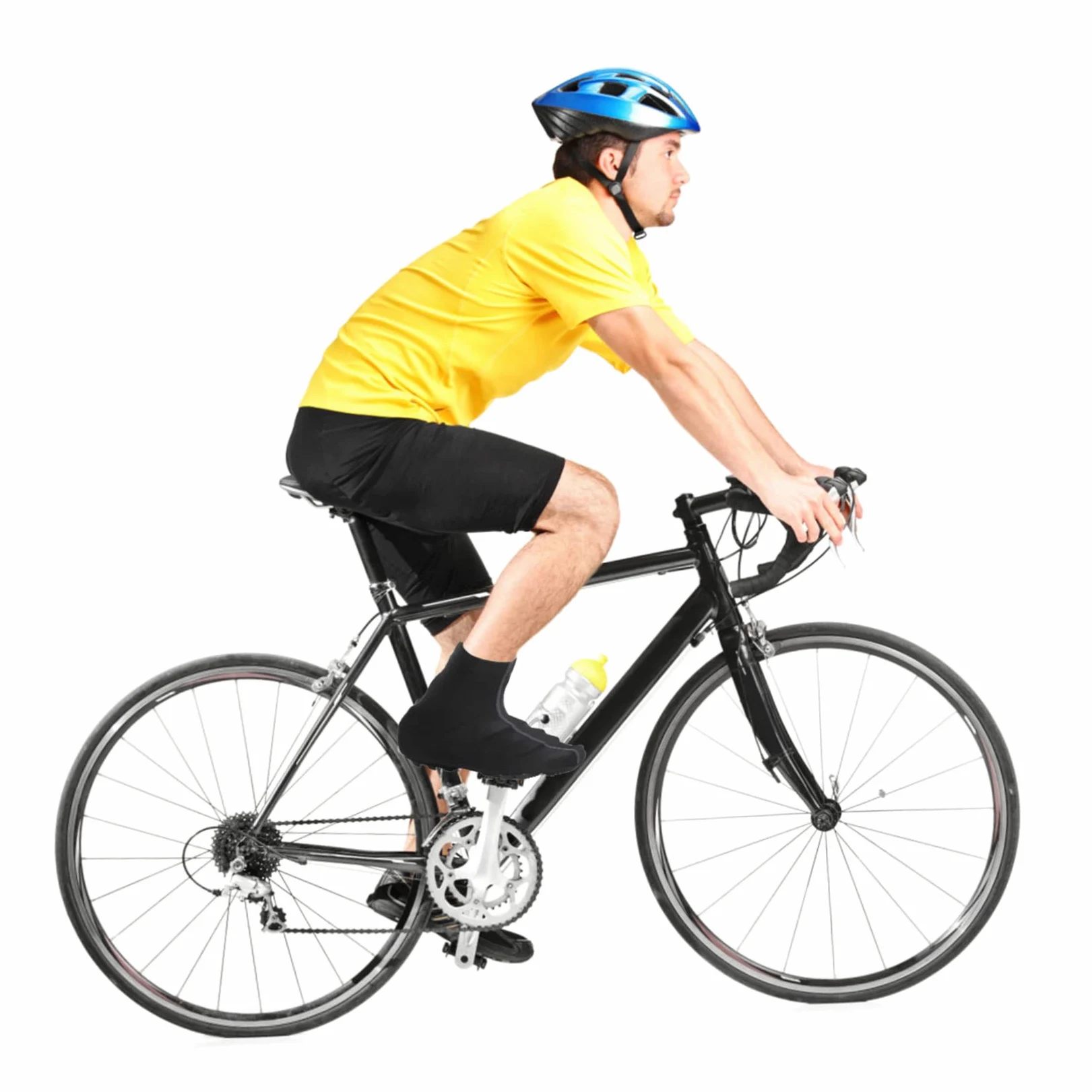 INOOMP 3 Piezas Cubierta del Zapato Chanclos Al Aire Libre Ciclismo Bicicleta Cubrezapatillas Ciclismo Cubierta Botas Lluvia Bike Hombres y Mujeres Juegos Invierno