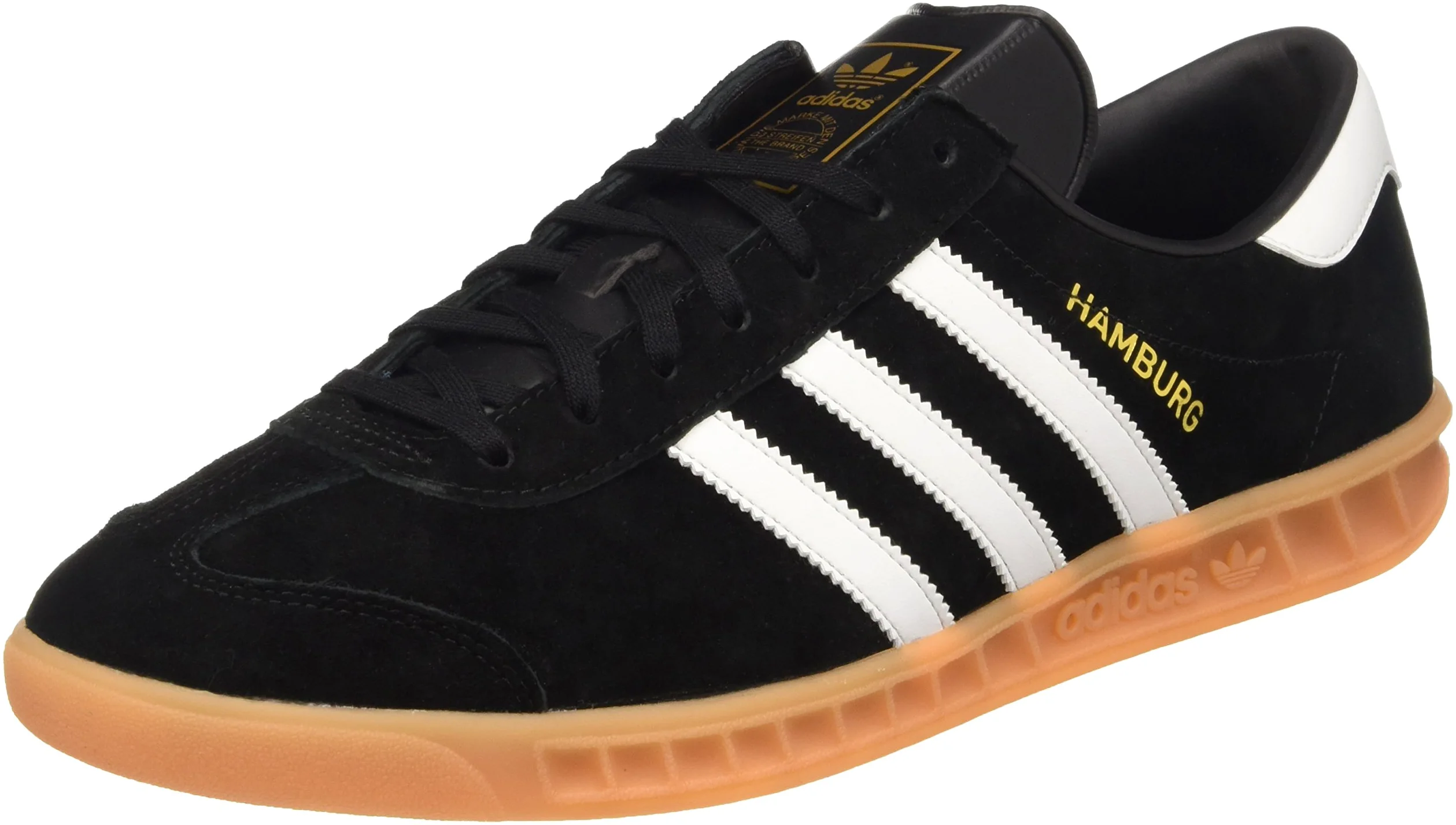 adidas Hamburg, Zapatillas Hombre, Varios colores (Core Black/Ftwr White/Gum), 43 1/3