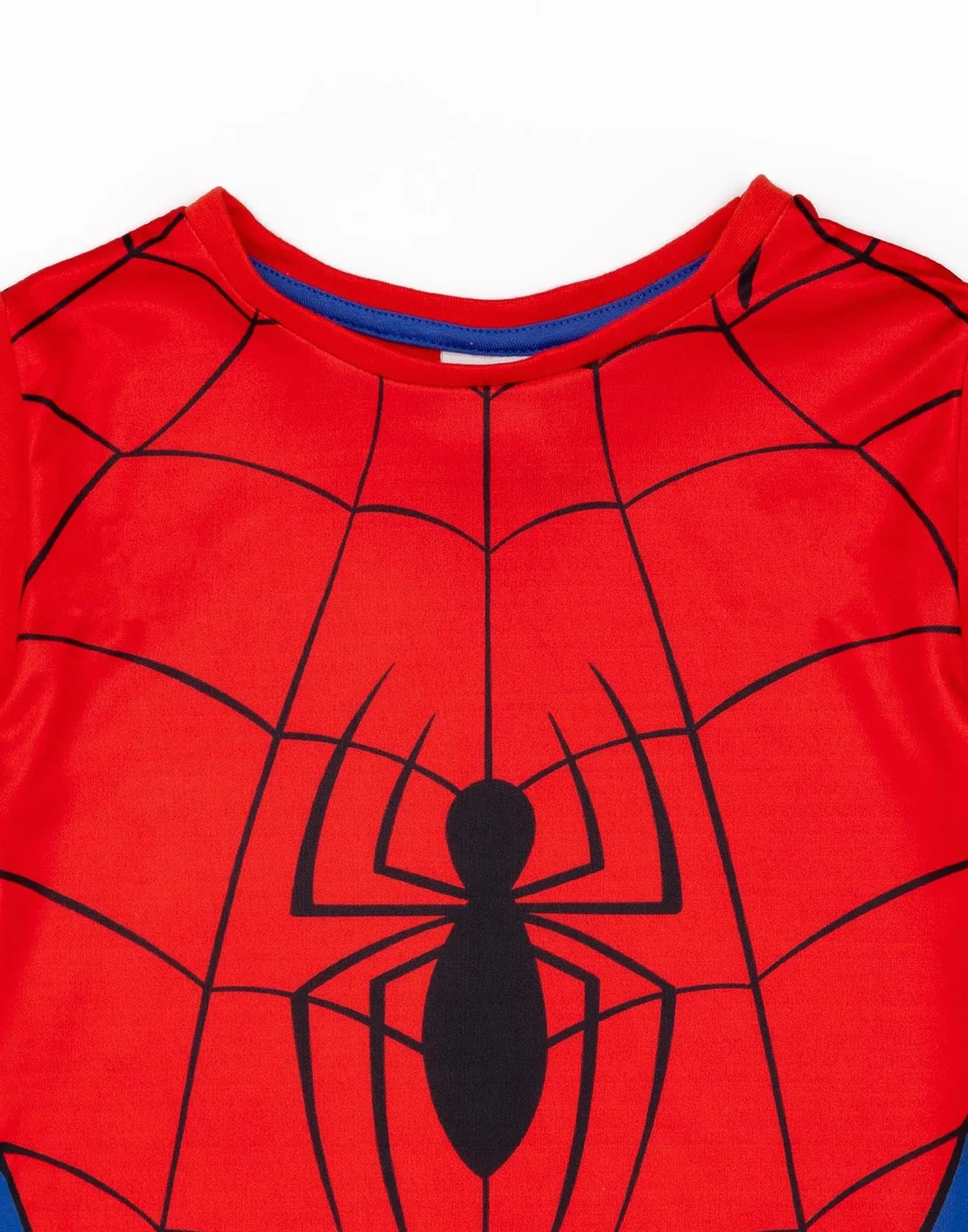 Marvel Spiderman Pijama Niño Azul Rojo Camiseta Shorts PJs Oficial