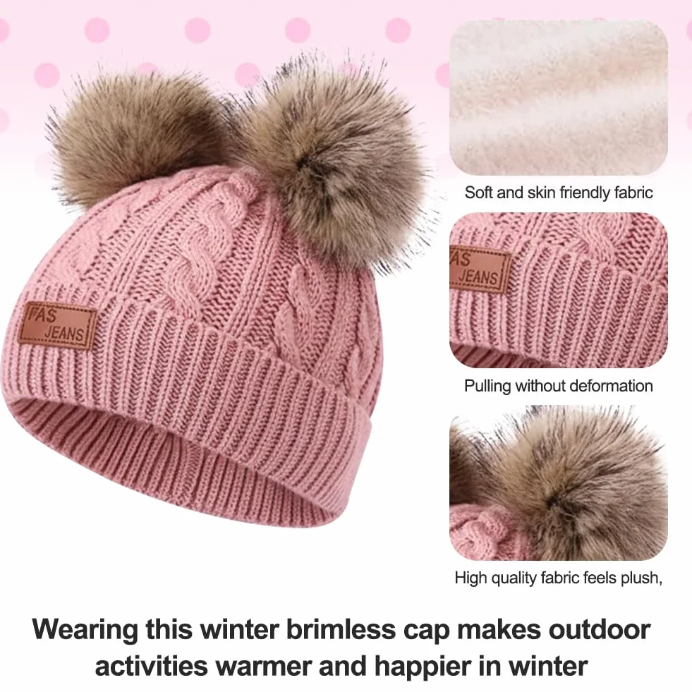 Set de Bufanda Gorro y Guantes para Niño Invierno, Lana y Polar 2-6 Años