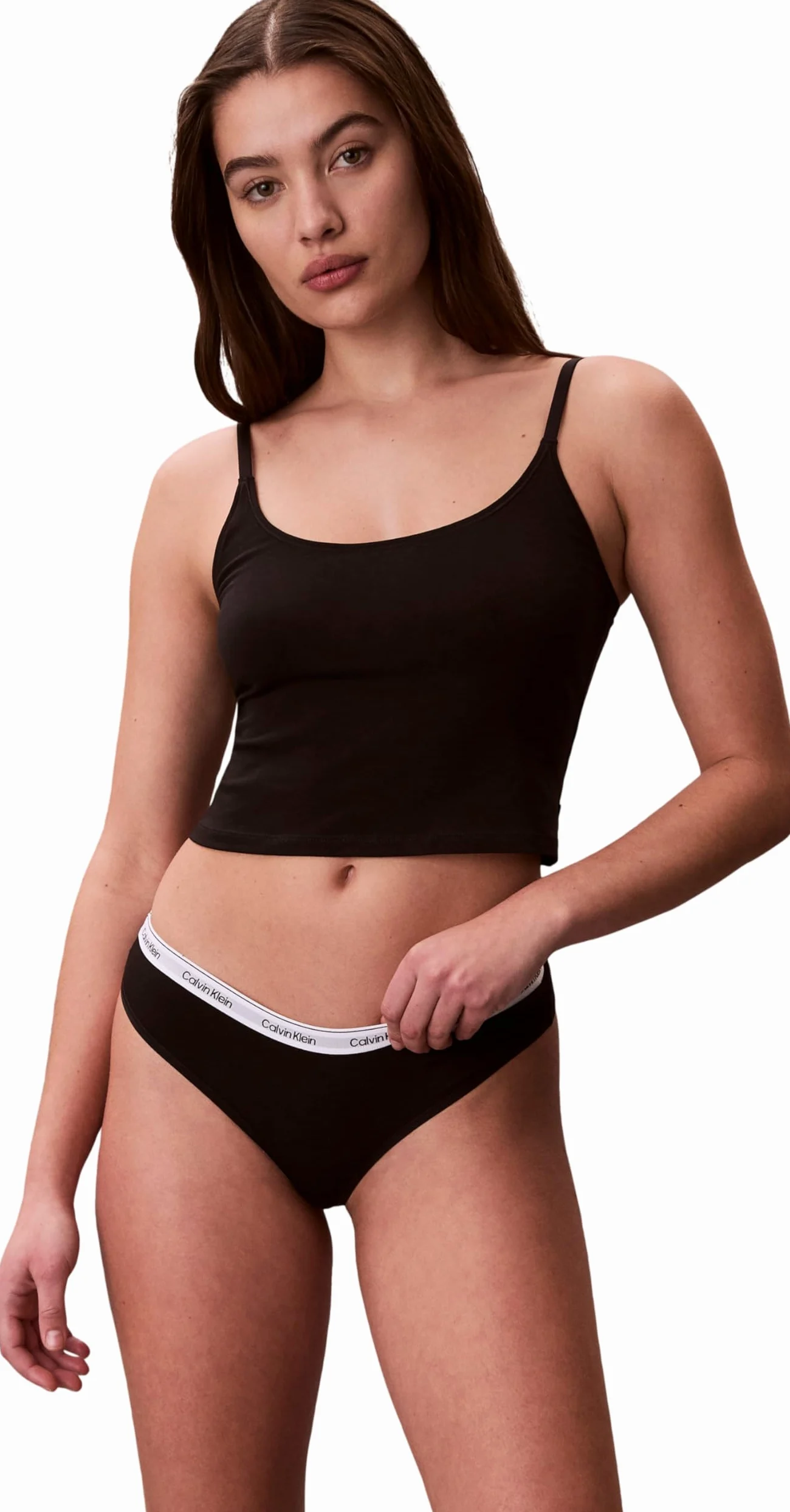 Calvin Klein Brazilian 3pk Lv00qd5396 Bikini Mujer (Pack de 3)
