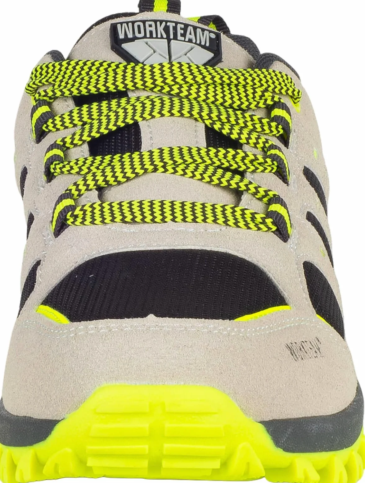 WORKTEAM Zapatilla Trekking Unisex con Cordones, Suela TPR Antideslizante, Plantilla con Amortiguación Extraíble Ligera, Ideal para Uso en Exteriores