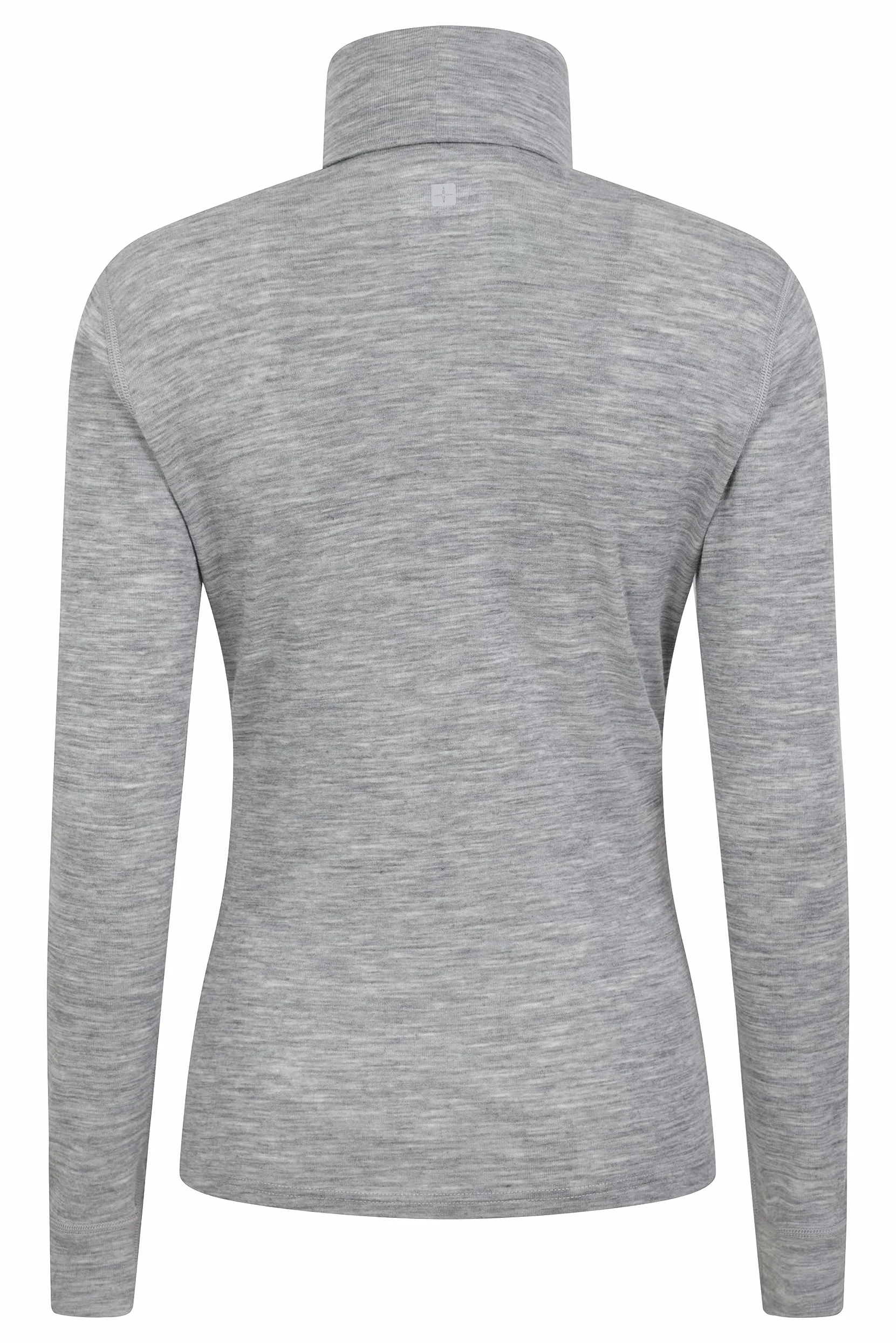 Mountain Warehouse Top de Merino de Cuello Alto para Mujer - Capa Interior antibacteriana, absorción y Secado rápidos - Ideal para Acampar en Invierno y Senderismo