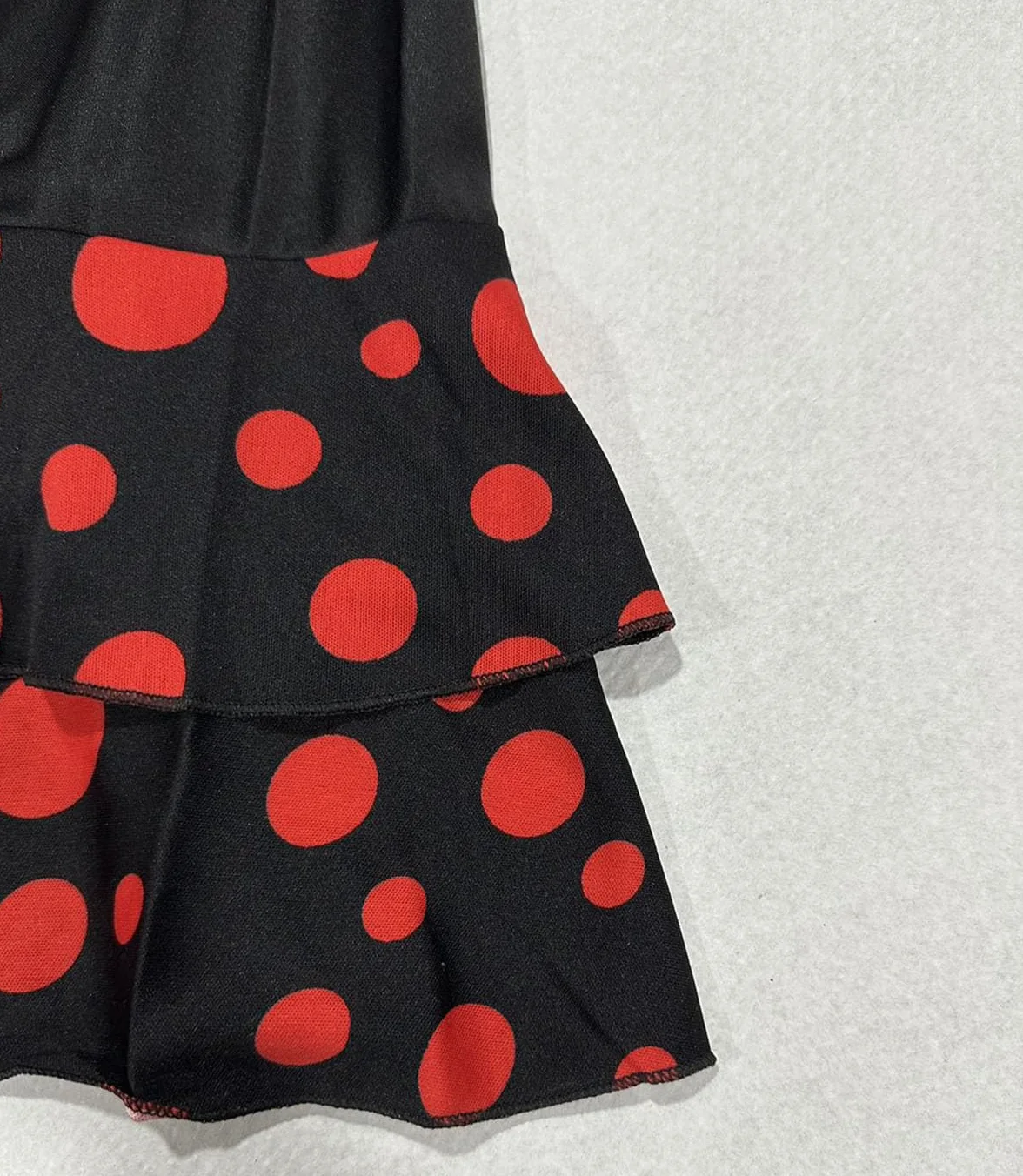 Genérico Falda Flamenca Niña,Ideal para Baile Flamenco y Sevillanas Danza Disfraz