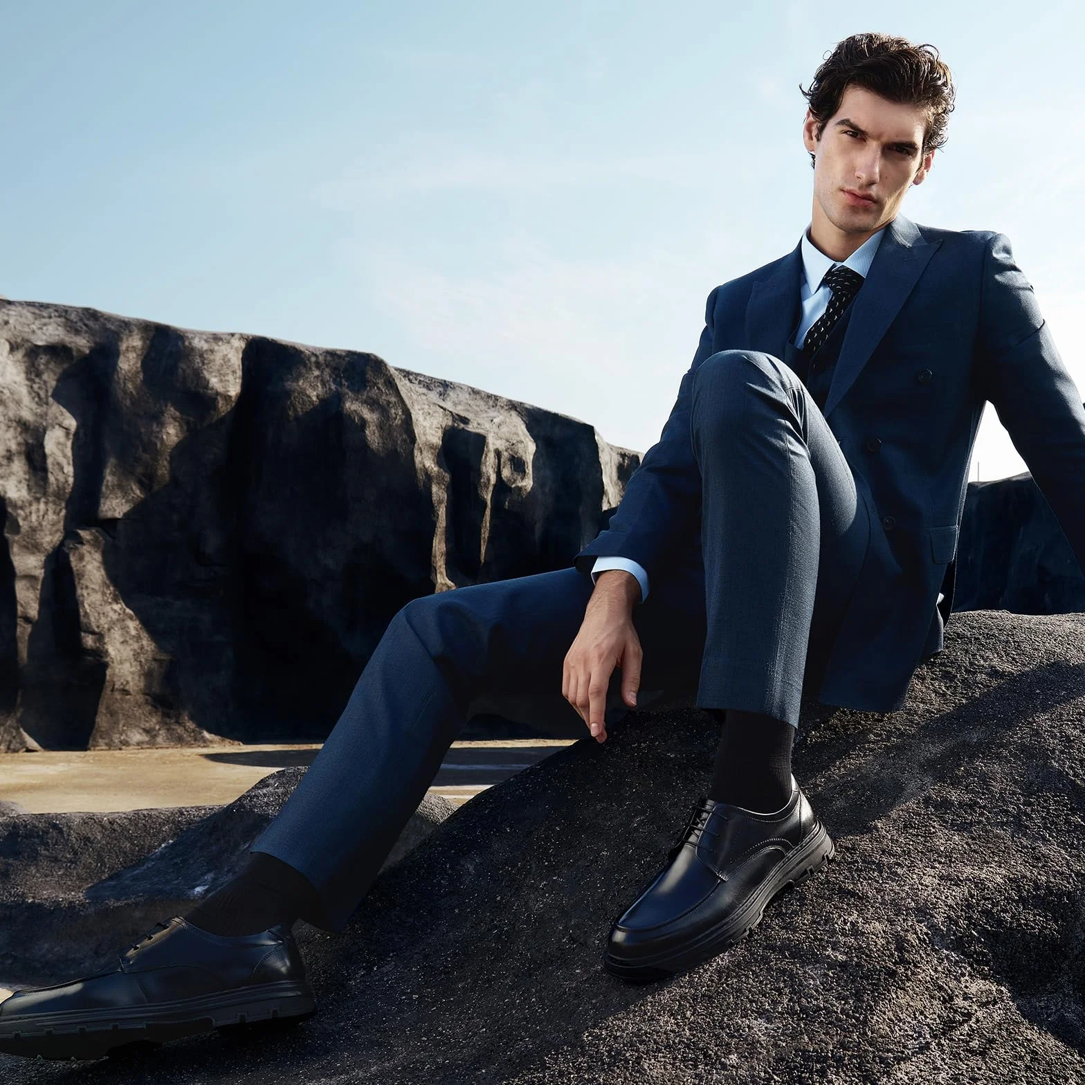 Calcetines Hombre–6 Pares Calcetines de Negocios Transpirables, Algodón Puro sin Costuras, Ideal para Trajes, Regalo para Hombre, Uso Diario y Casual