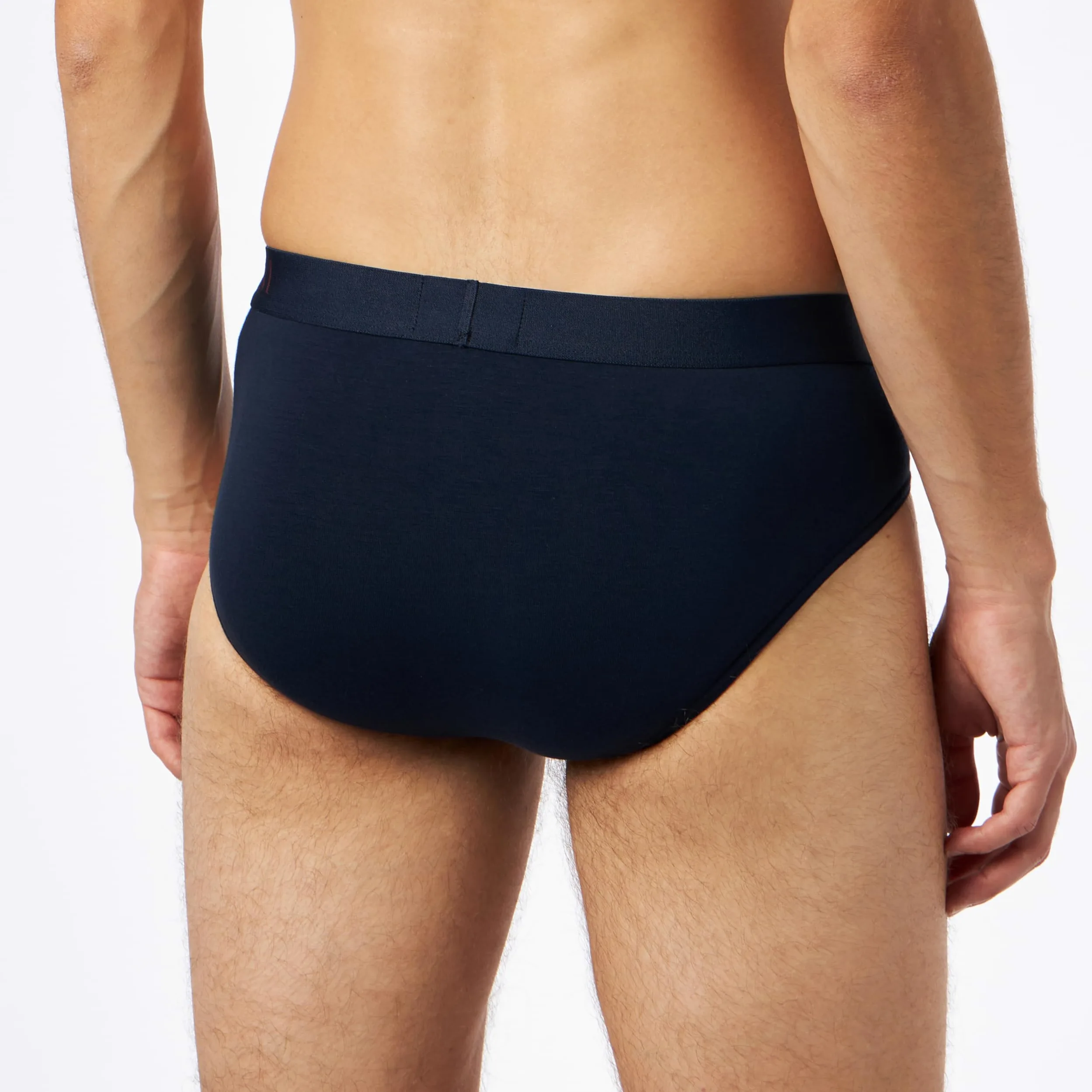 Emporio Armani Underwear Emporio Armani Men's 2-pack Soft Touch Bamboo Viscose Brief, Calzoncillos Boxer Hombre, Marine/Marine