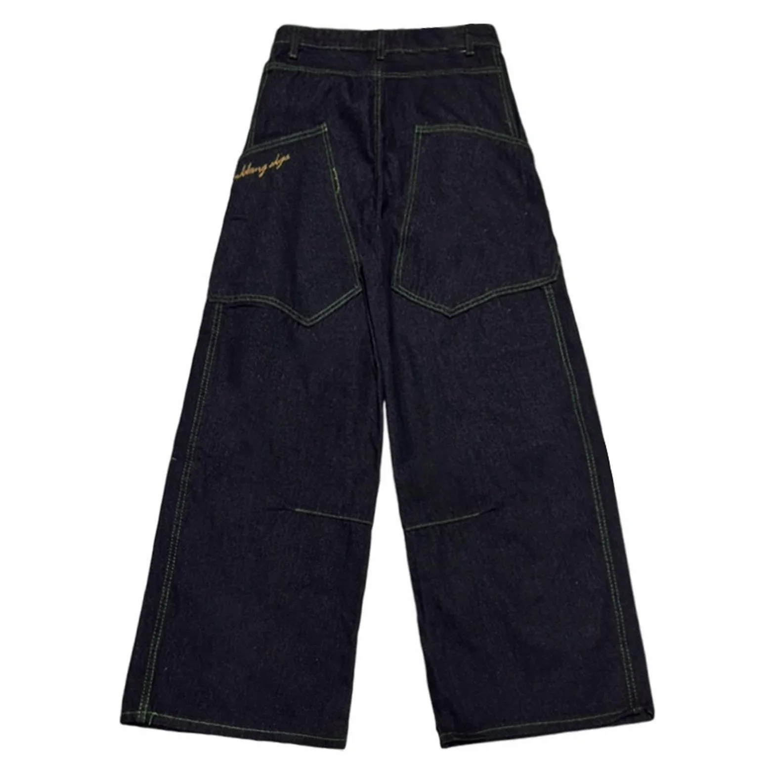 Pantalones de Trabajo Mujer, Pantalon Chandal Mujer, Pantalón Vaqueros Urbanos con Diseño Único de Pierna Acampanada Curva y Corte Holgado hasta el Suelo Joggers Pantalon