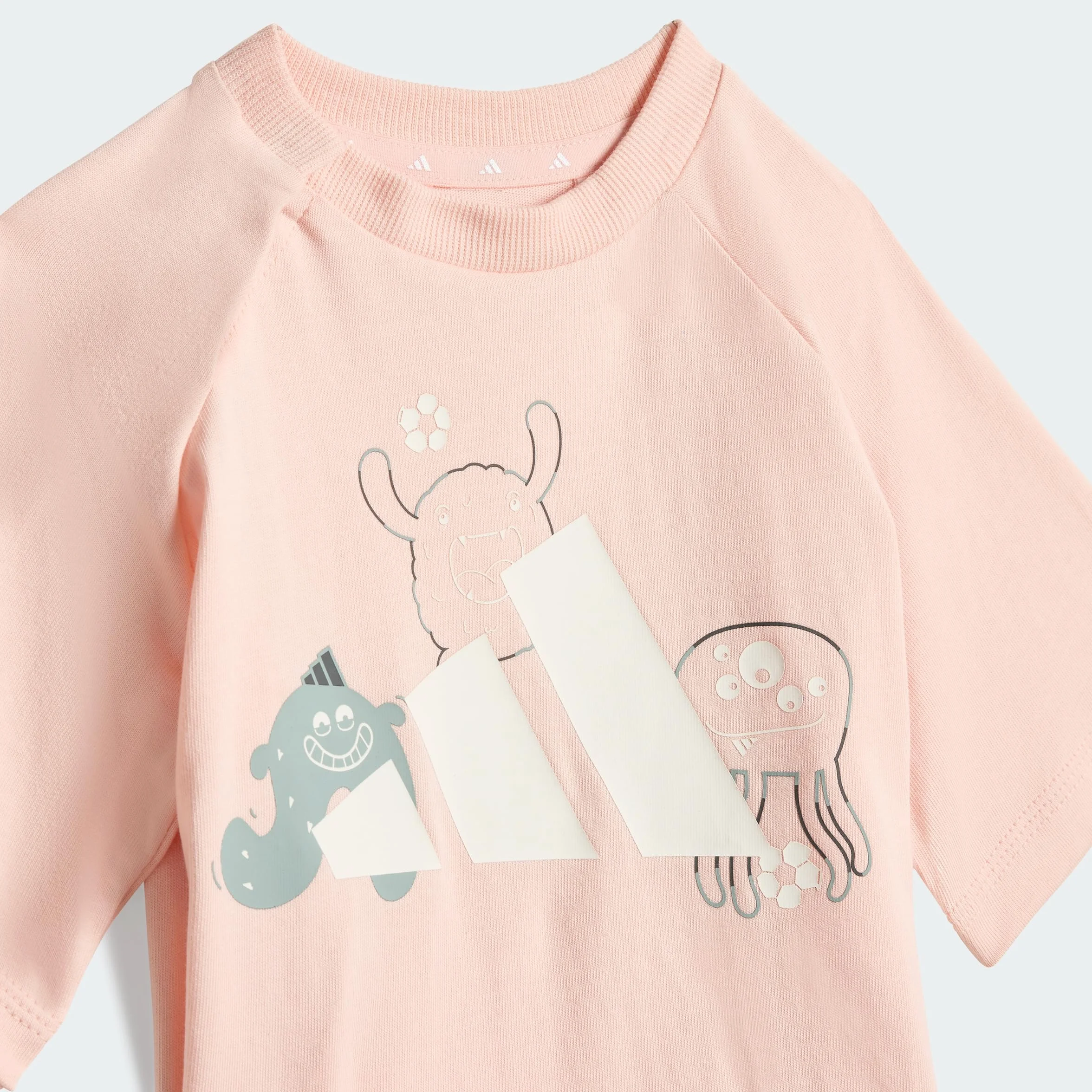 adidas Unisex Kids' CONJUNTO CON CAMISETA TIRO_NSTER