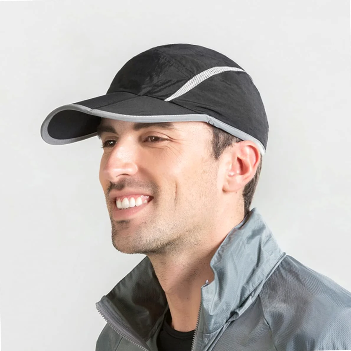 FOMIYES Sombrero Deportivo Gorro de Protección Solar Transpirable Running y Actividades Aire
